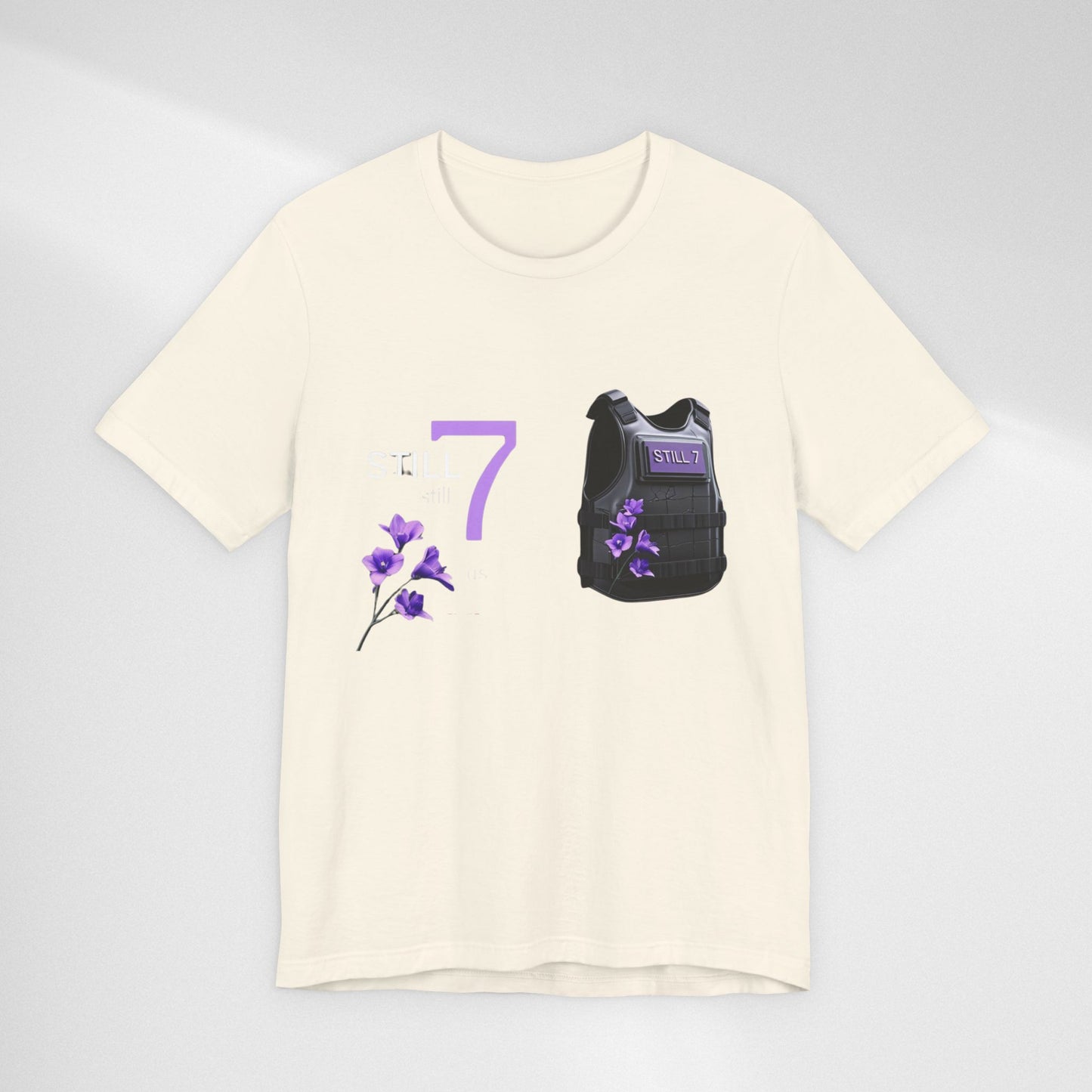 Bulletproof Vest Floral Tee — “I Am The Proof” Graphic T‑Shirt