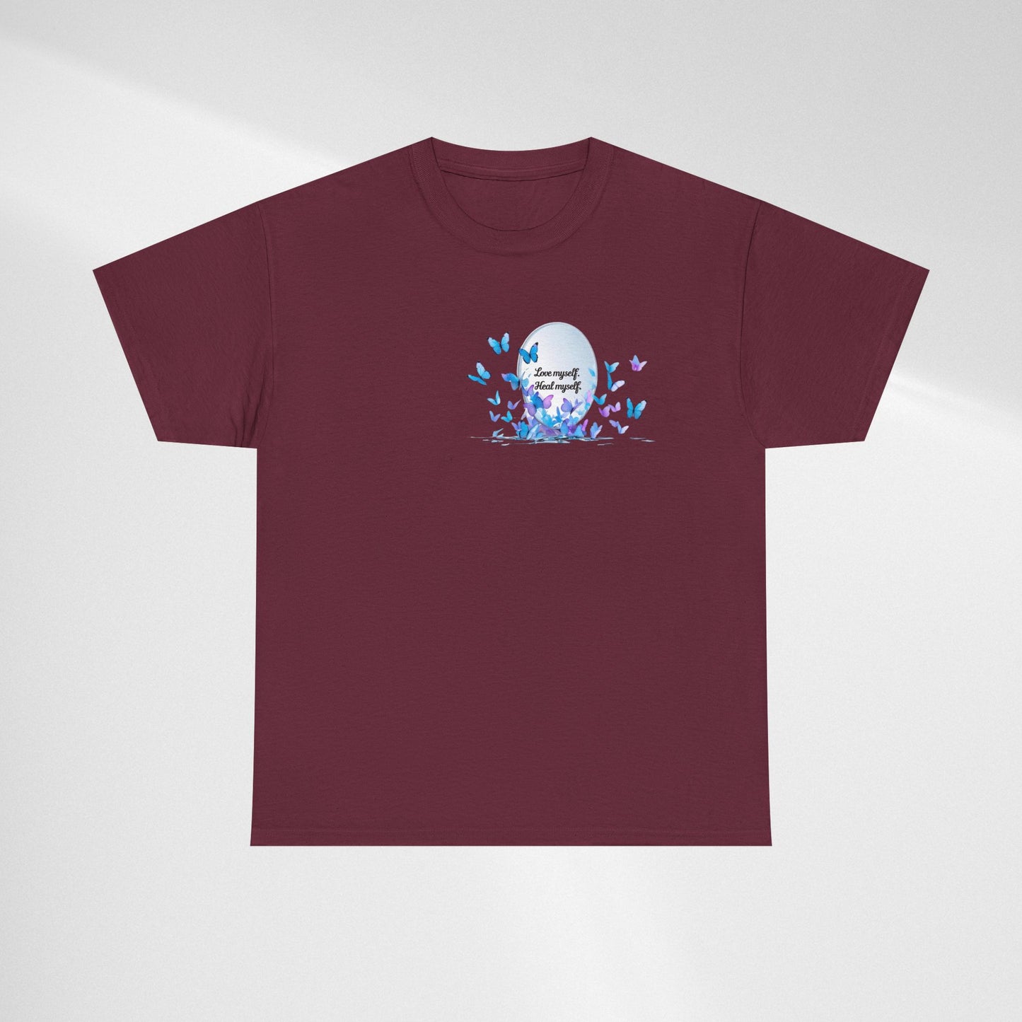 Butterfly Moon T-Shirt — "Strength Through Change" Inspirational Tee