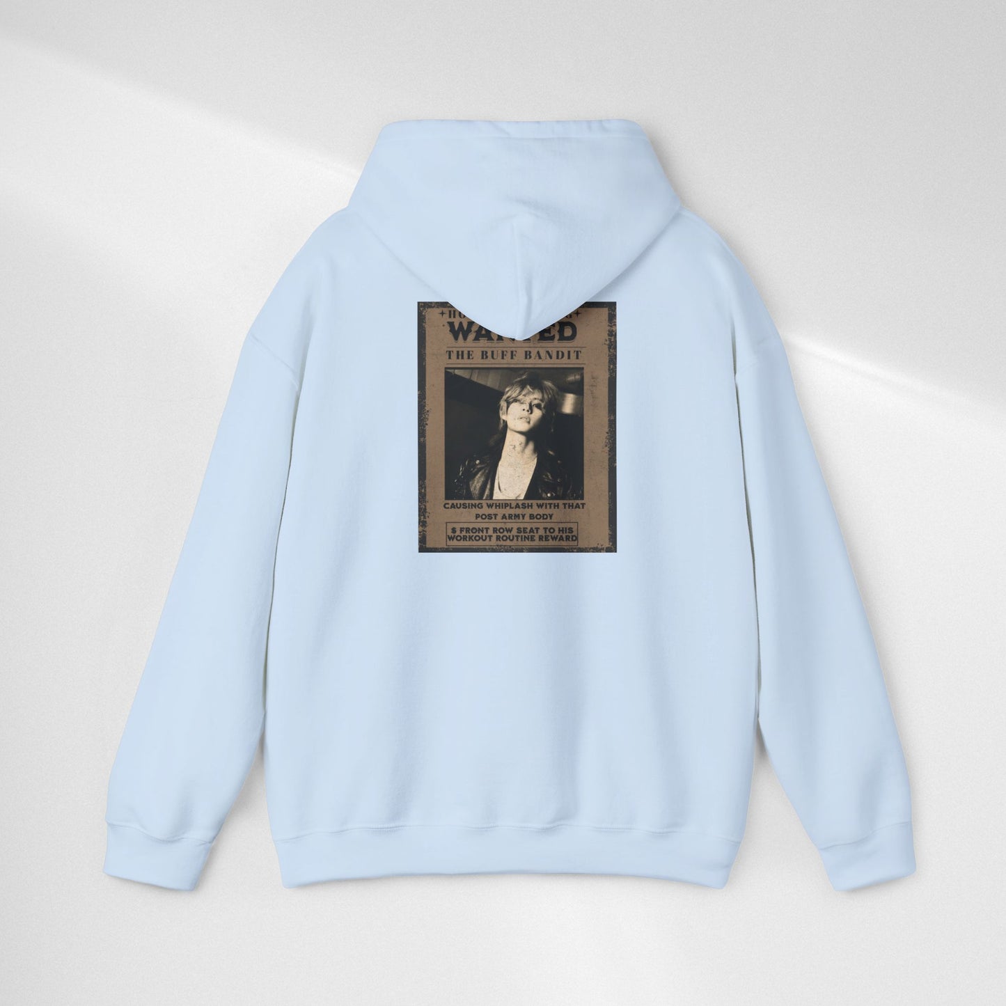 Hoodie Vintage V 'Wanted' Poster Photo Pullover