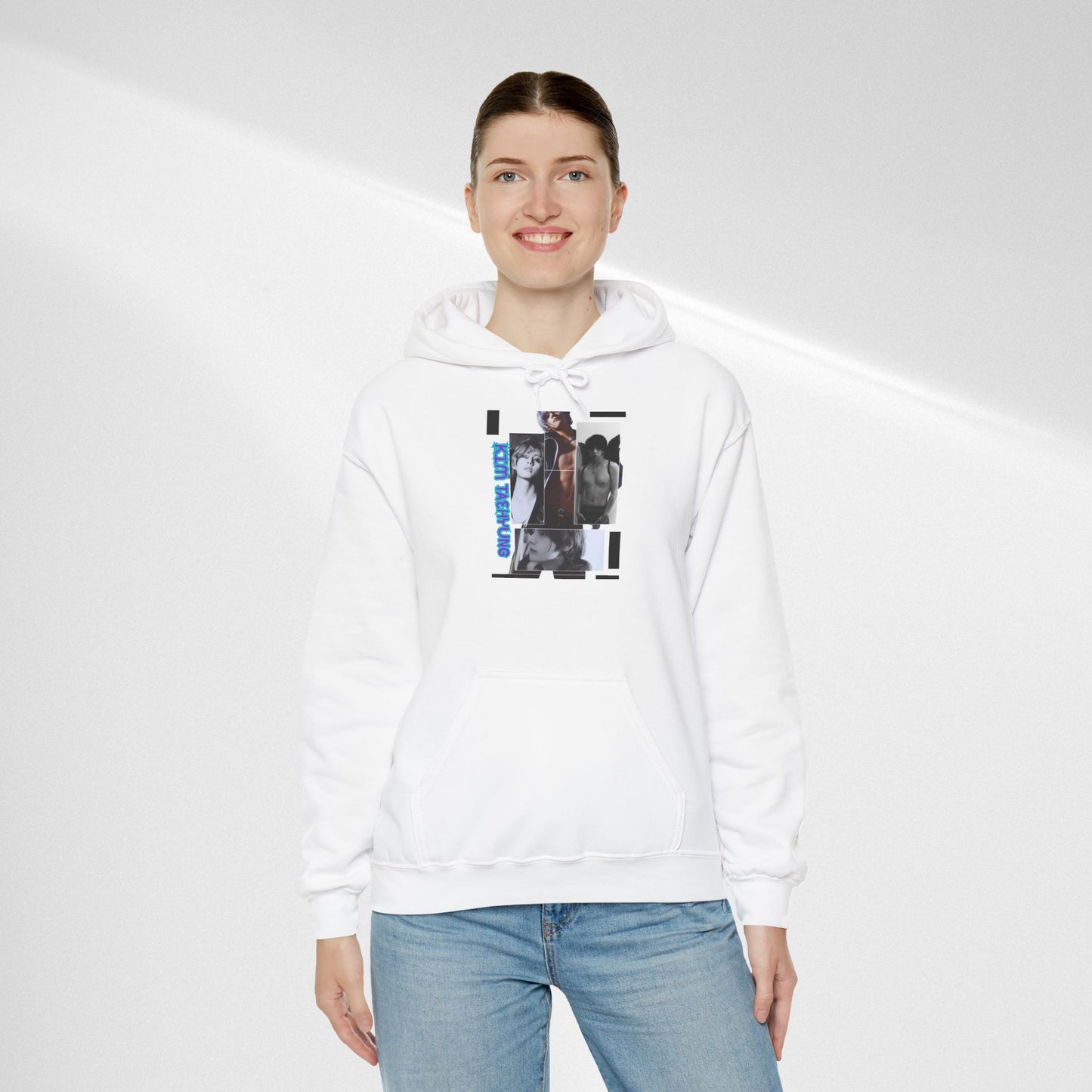 TAE Hoodie — Graphic Photo Collage 'Goth Romance' Streetwear Pullover