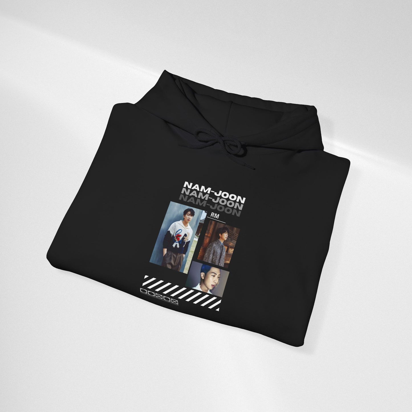 NAMJOON Hoodie — Retro Filmstrip Portrait Pullover