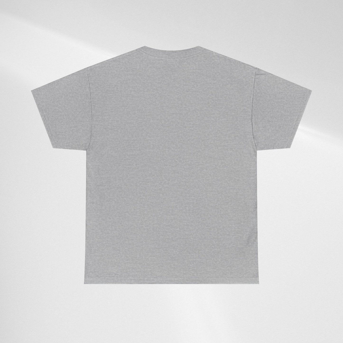 Blue & Grey Heart T-Shirt — Watercolor Cloud Heart Design