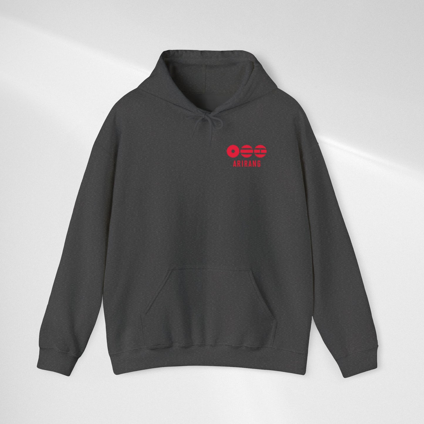 BTS World Tour "ARRIANG" Hoodie — Minimal Logo Tour Pullover
