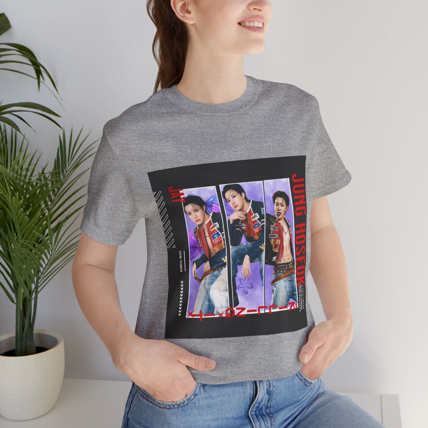 Jung Hoseok K-Pop Photo Collage T-Shirt