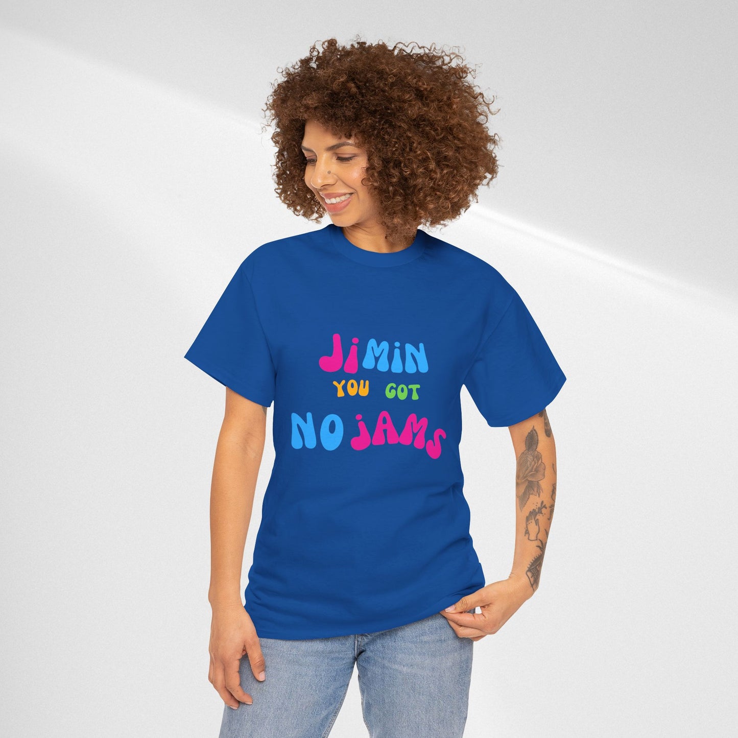 Jimin You Got No Jams T-Shirt — Colorful K-Pop Fan Tee