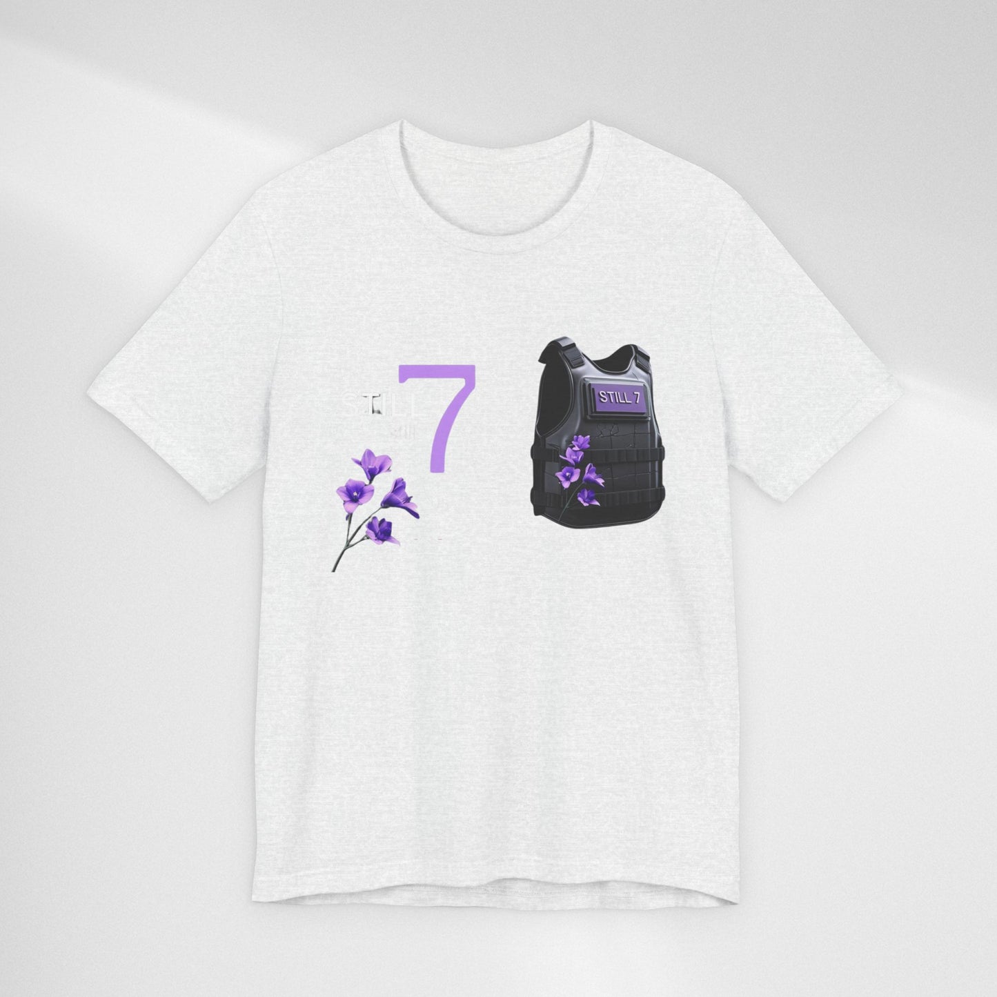 Bulletproof Vest Floral Tee — “I Am The Proof” Graphic T‑Shirt