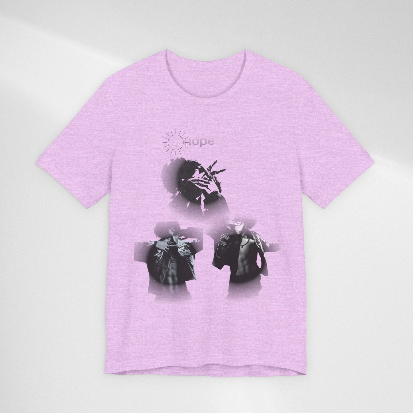 J hope Graphic Tee — Moody Monochrome Portraits