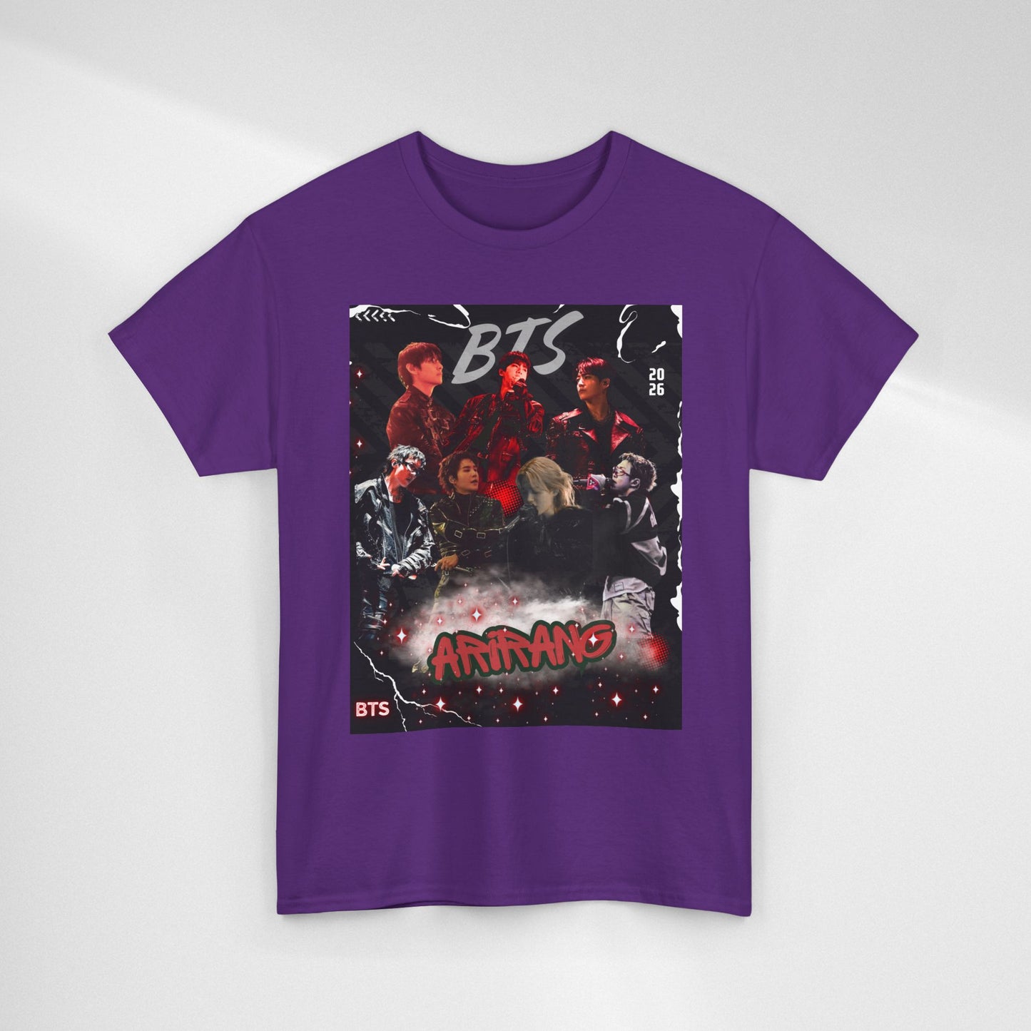 BTS Album Art Graphic Tee — 'Arirang' Fan Shirt