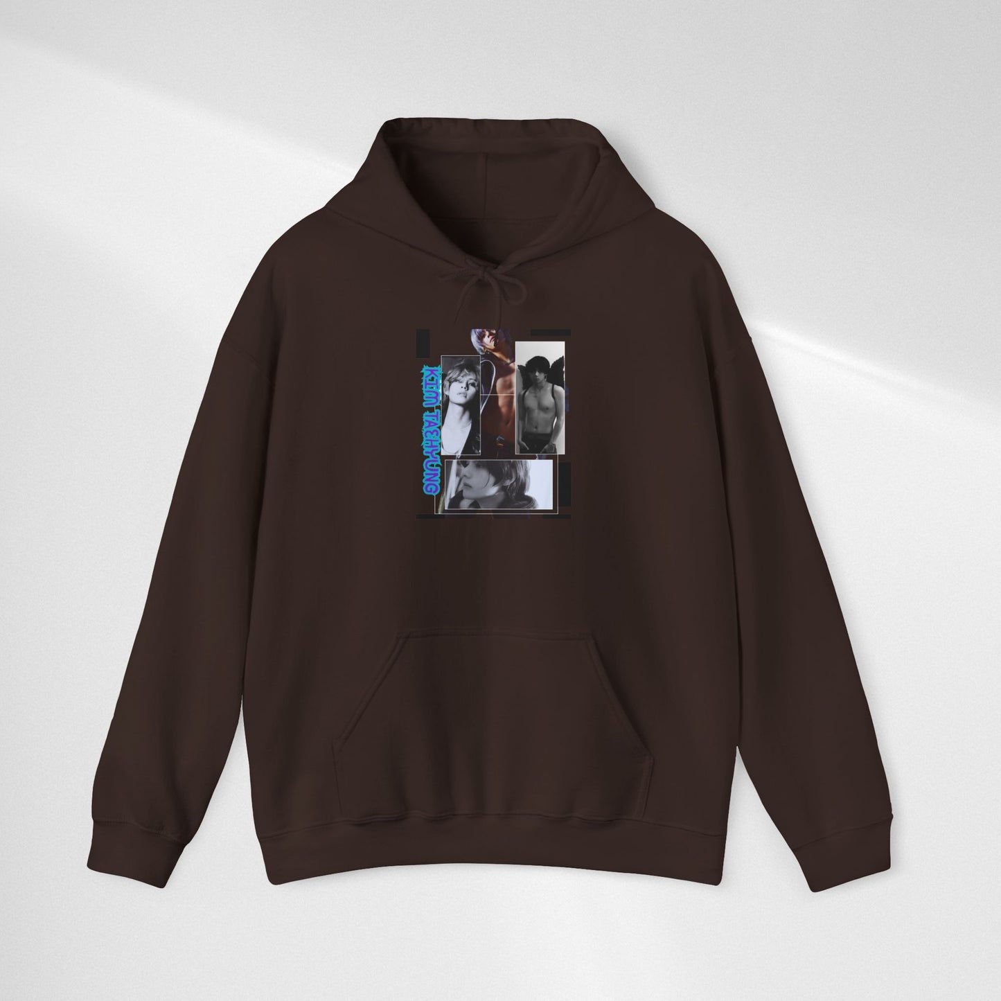 TAE Hoodie — Graphic Photo Collage 'Goth Romance' Streetwear Pullover