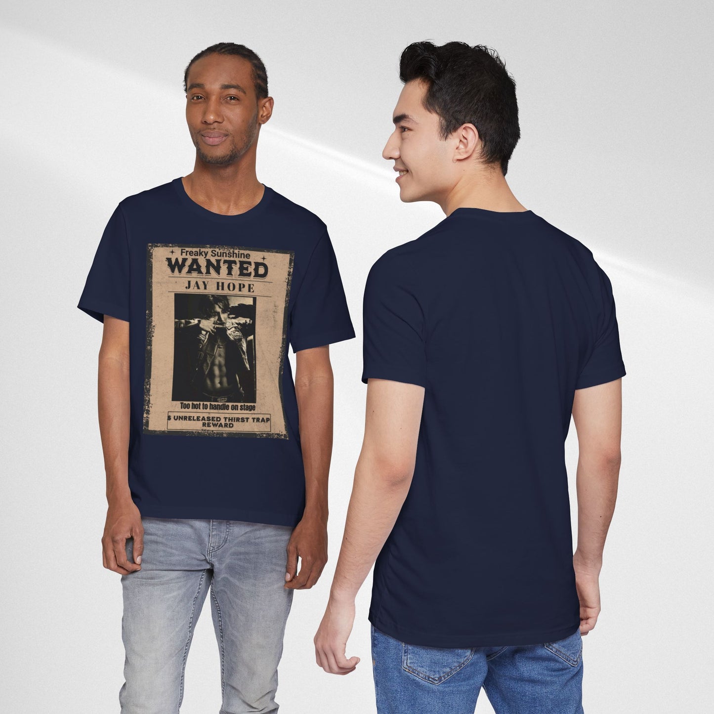 Wanted Poster Jay Hope T-Shirt — Vintage Western Graphic Tee