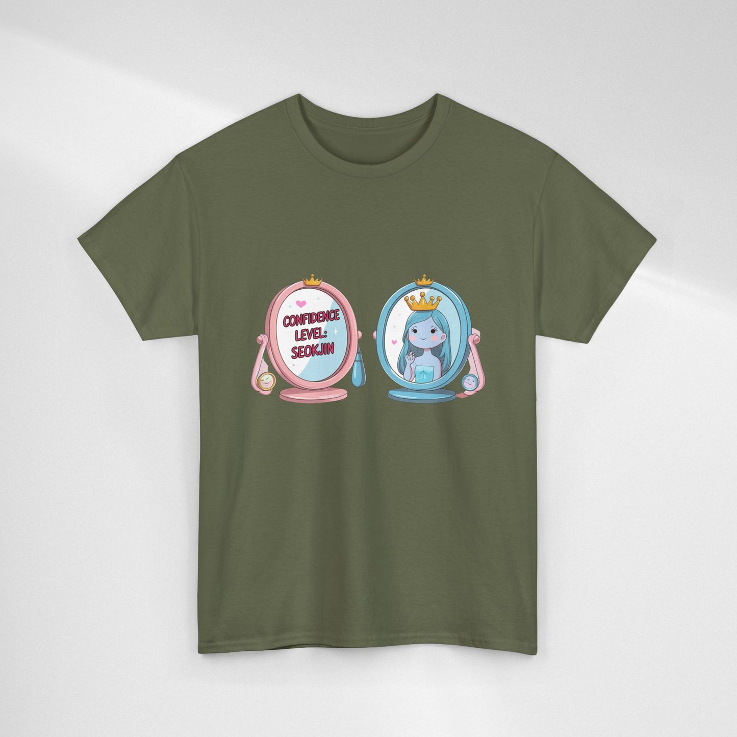 BTS Jin Confidence Level T-Shirt — Seokjin Fan Tee