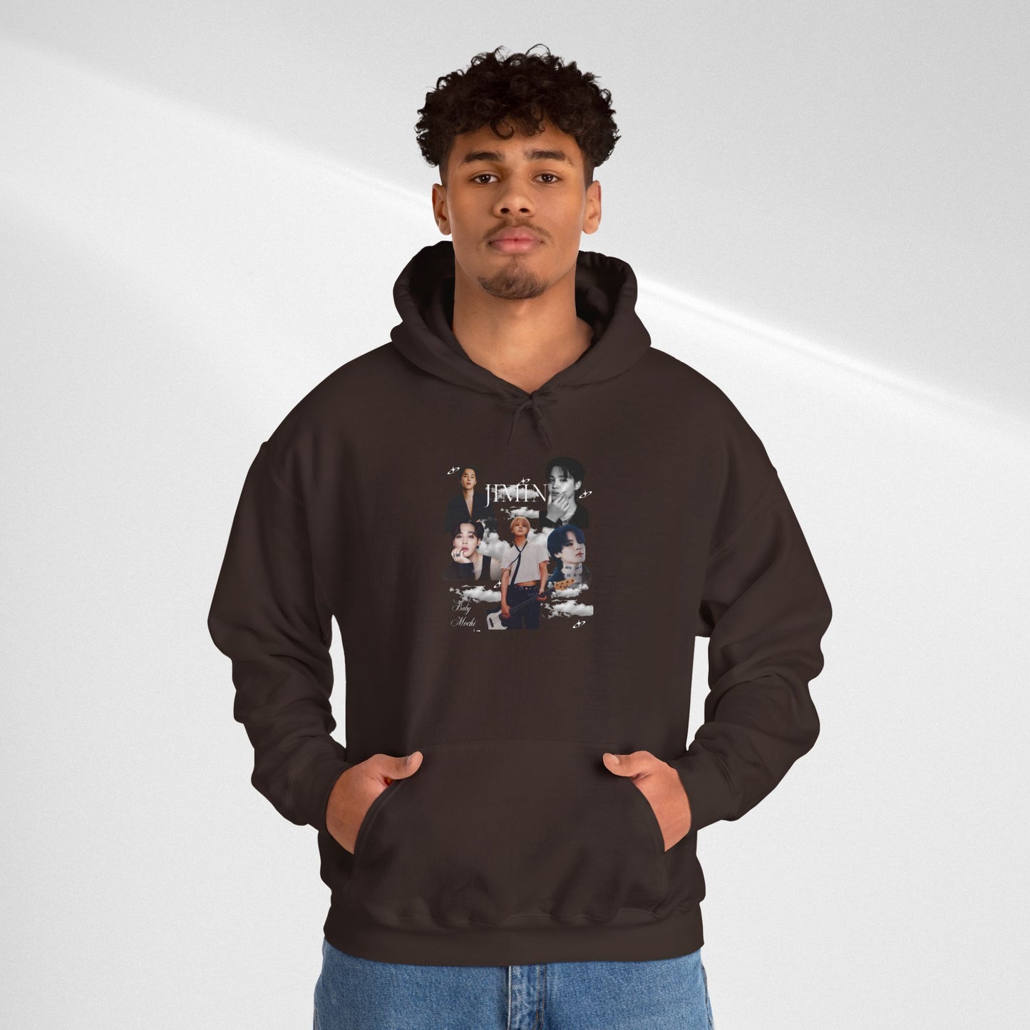 K-Pop Idol JIMIN  Photo Collage Hoodie — Aesthetic Fan Pullover
