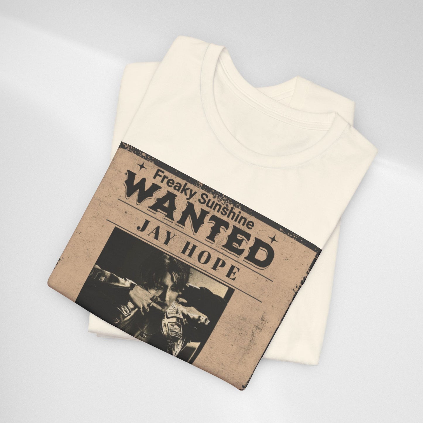 Wanted Poster Jay Hope T-Shirt — Vintage Western Graphic Tee