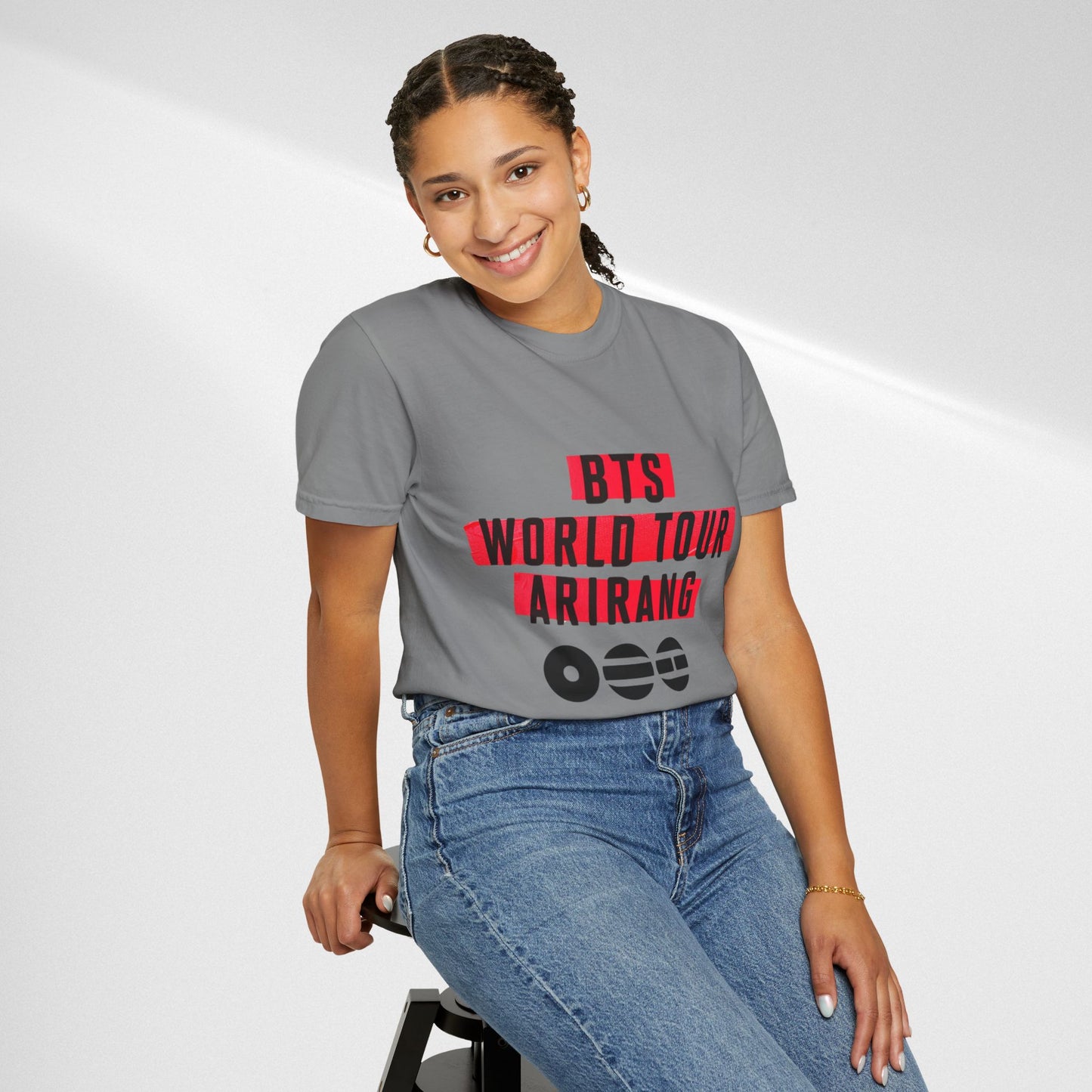 BTS World Tour T-Shirt — "BTS World Tour Arirang" Concert Tee