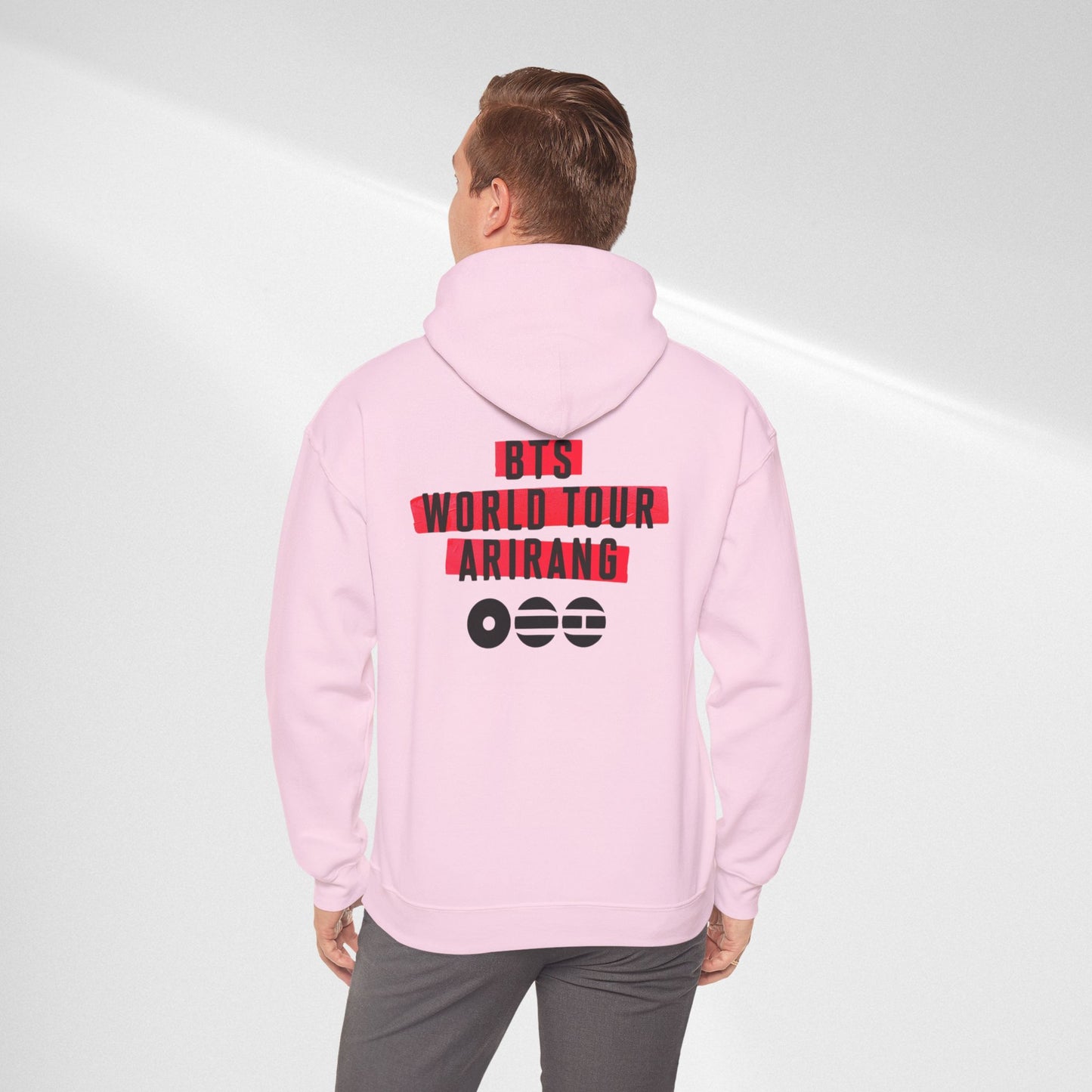 BTS World Tour "ARRIANG" Hoodie — Minimal Logo Tour Pullover