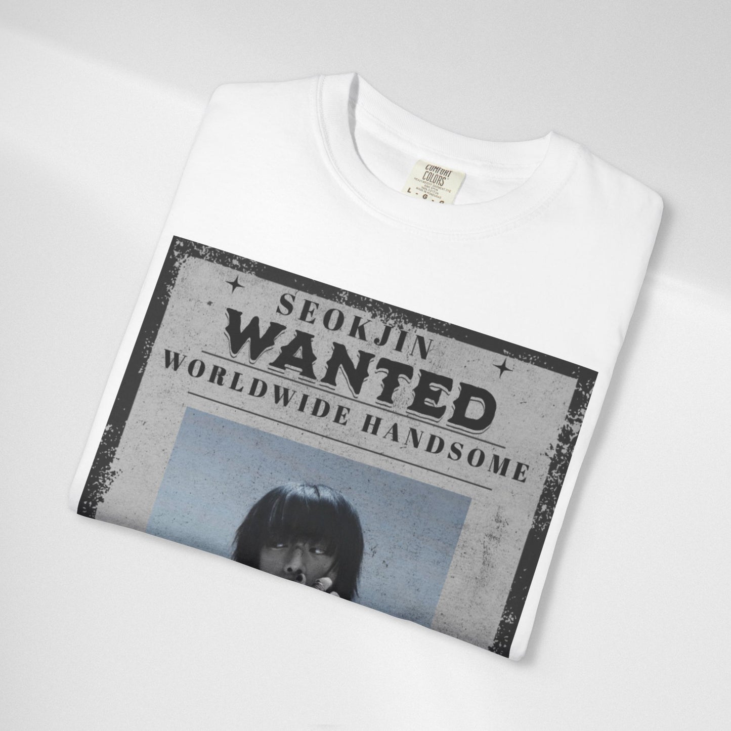 Seokjin "Wanted: Worldwide Handsome" Graphic T-Shirt