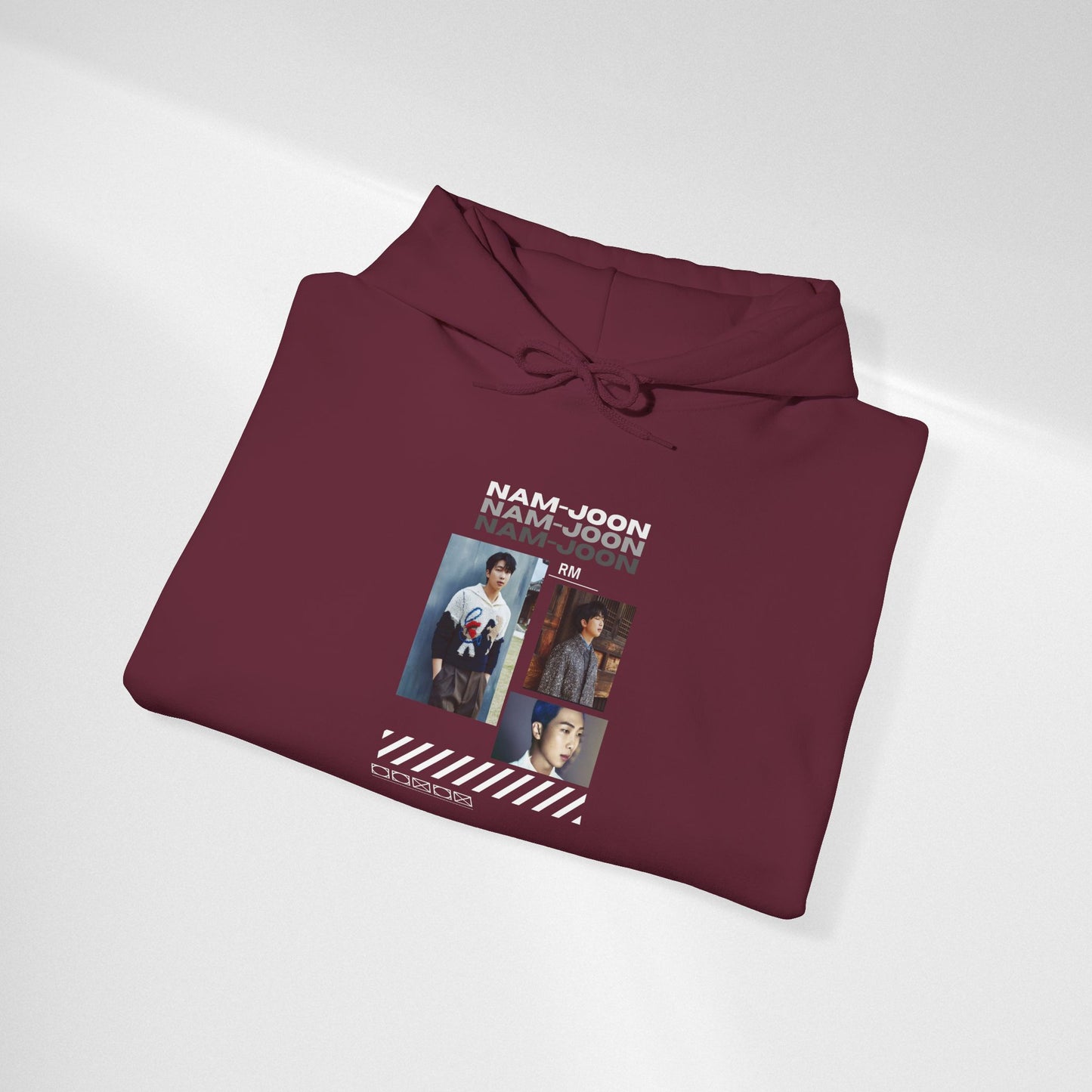 NAMJOON Hoodie — Retro Filmstrip Portrait Pullover