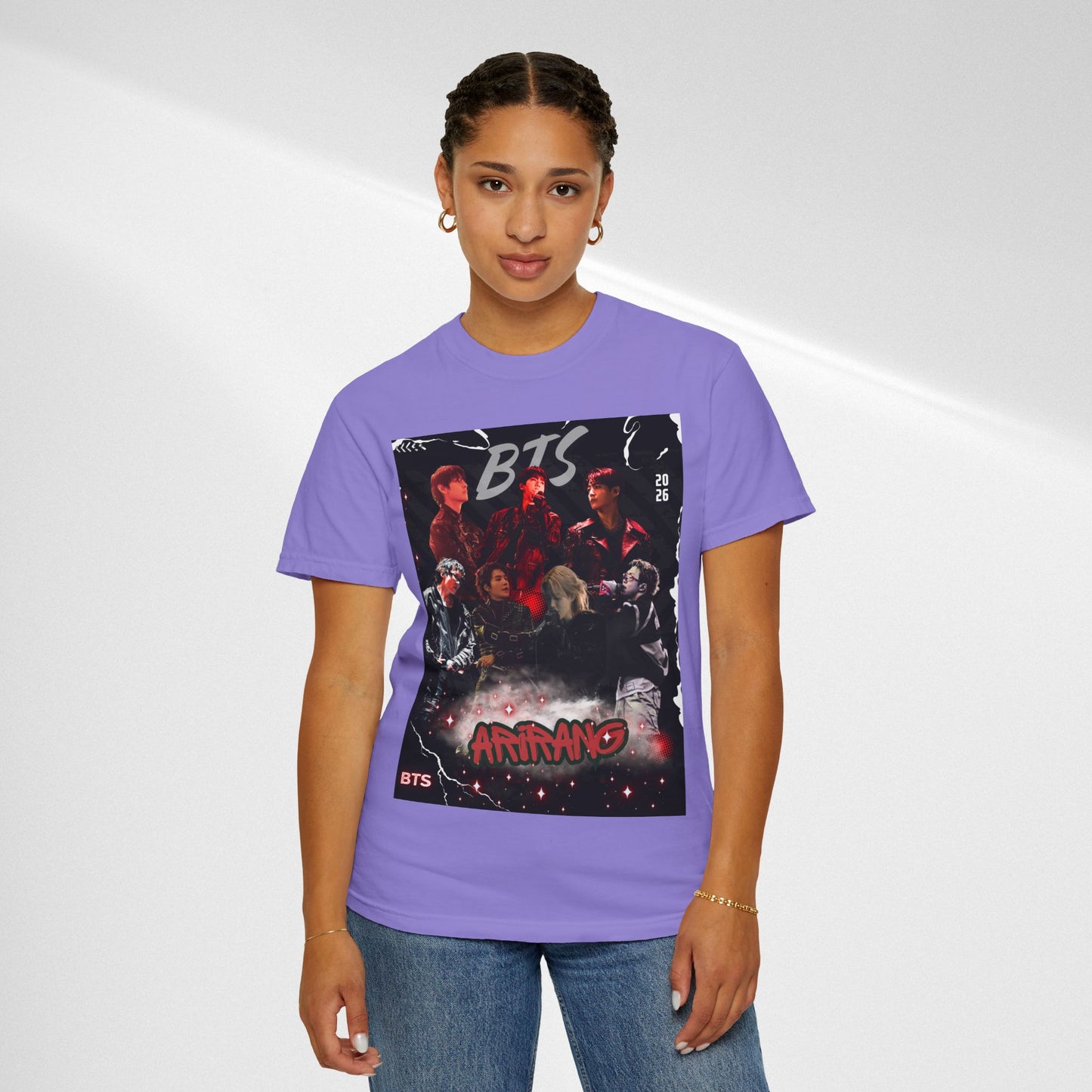 BTS ARIRANG Graphic T-Shirt — "Arirang" BTS Style Concert Tee