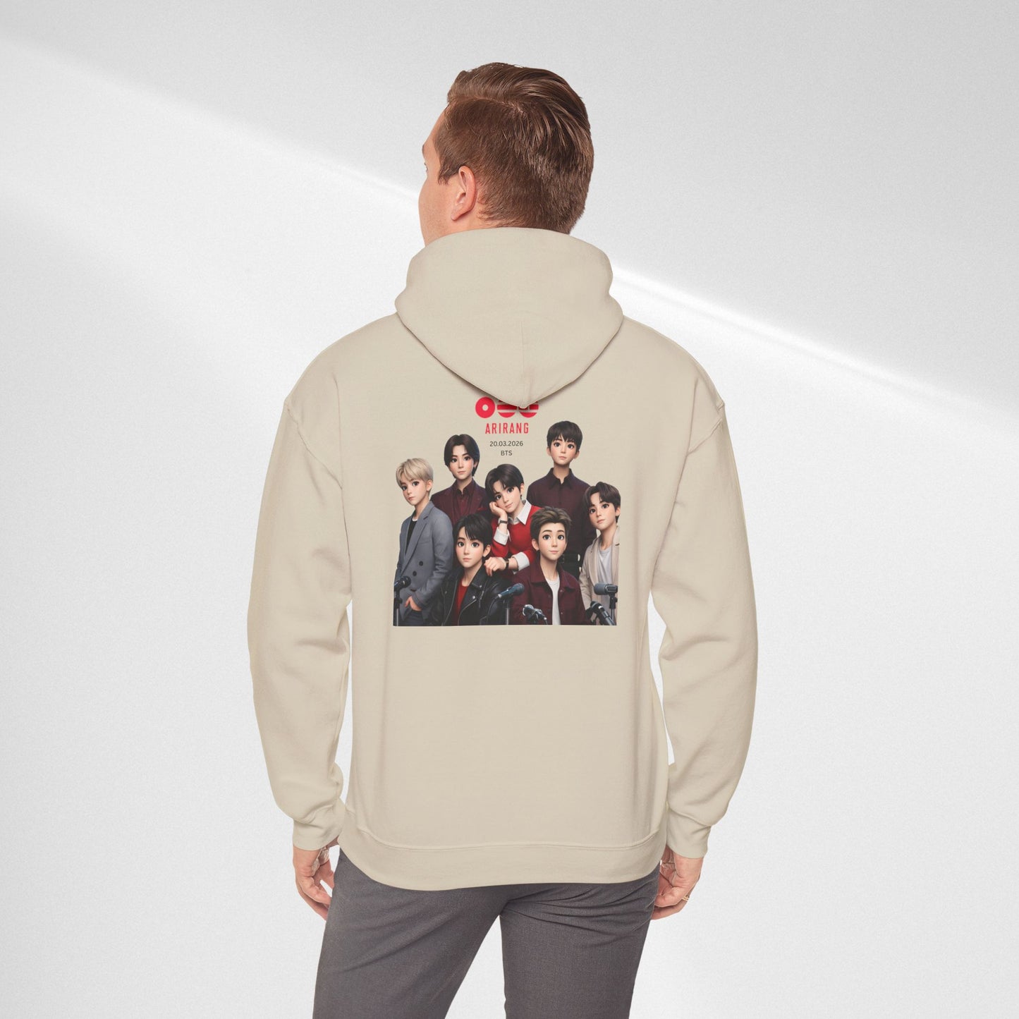 BTS Group Photo Hoodie – Korean Boy Band Pullover