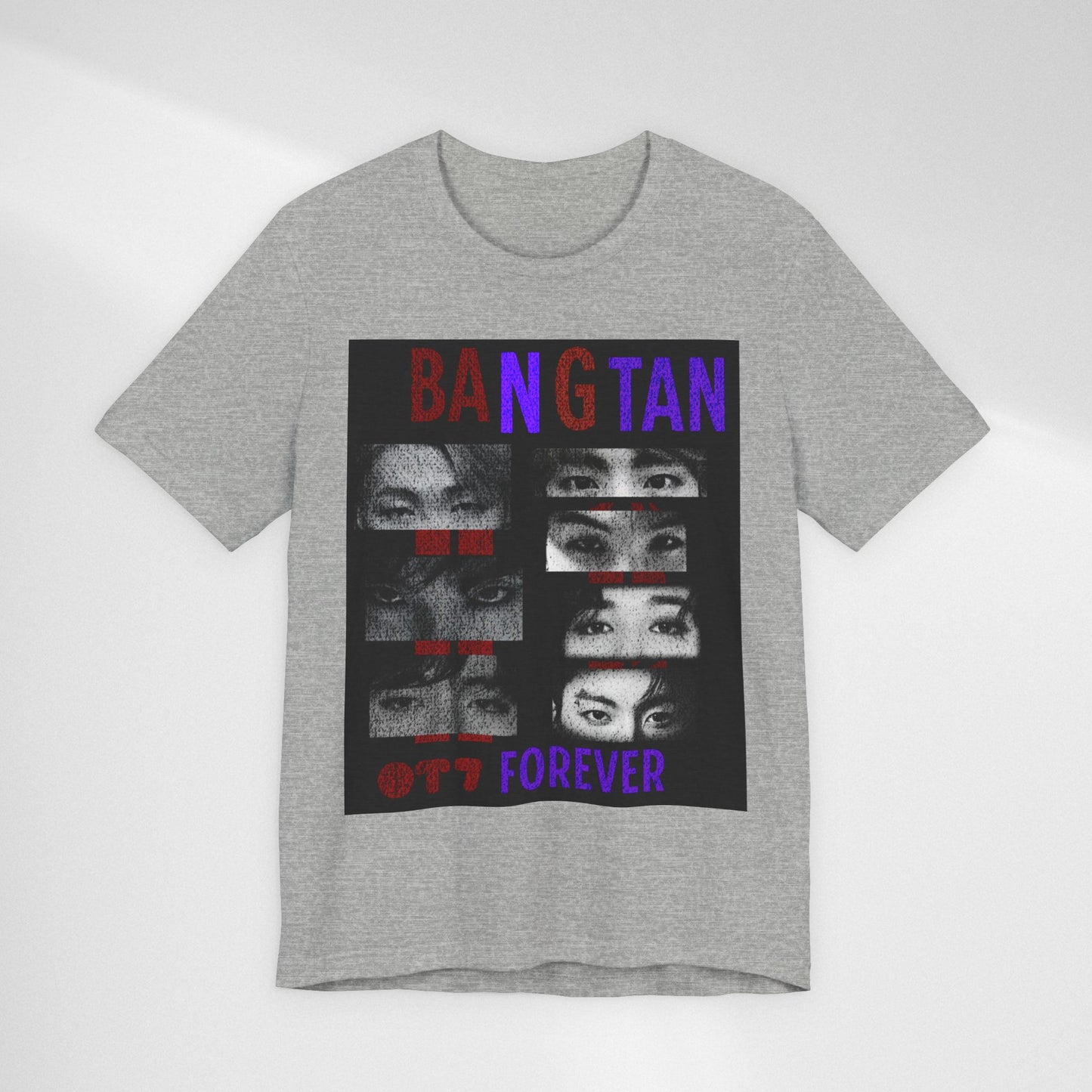 Bangtan Forever BTS Eyes Graphic Tee – K‑Pop Fan Shirt