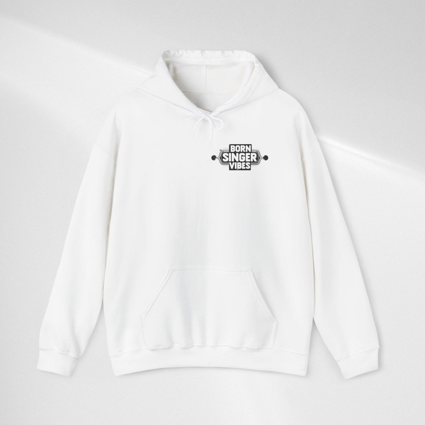 Hoodie - Born Singer Vibes Graphic Pullover