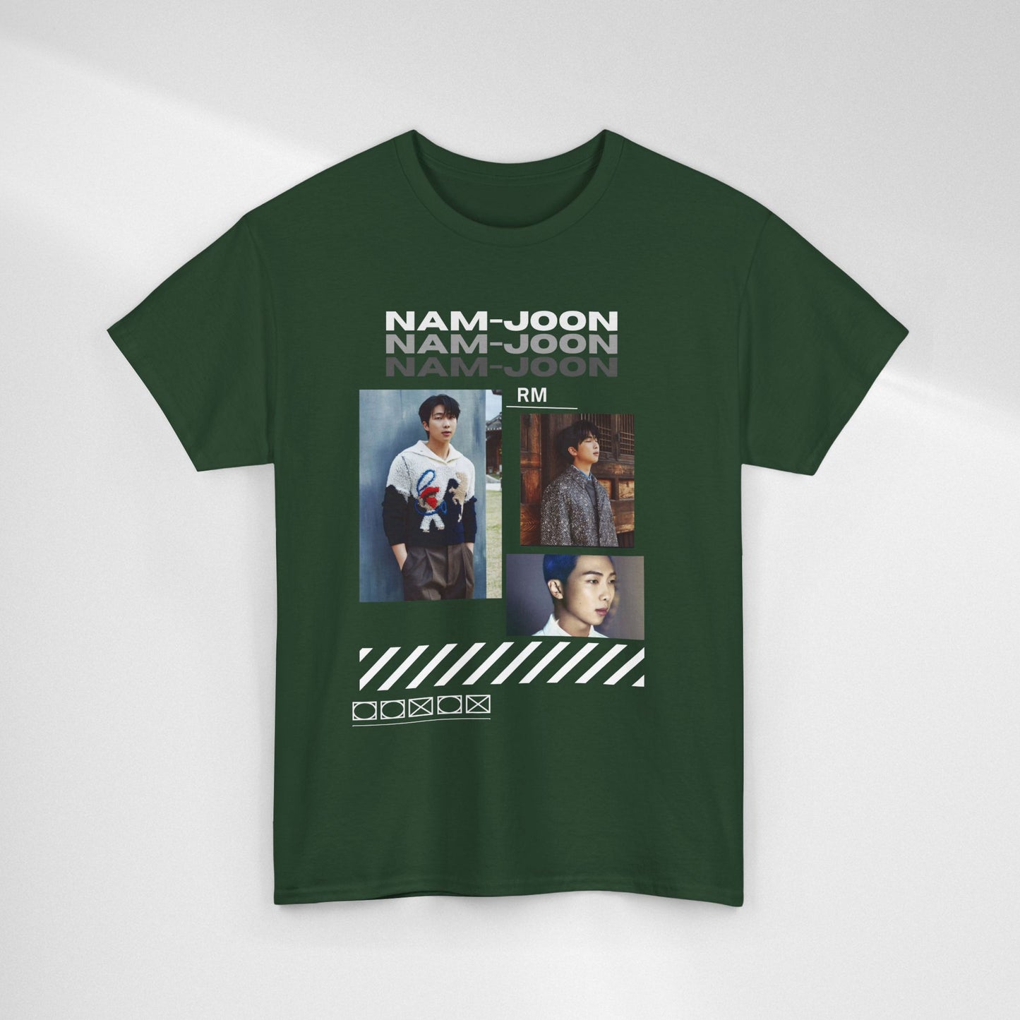 RM (Nam-Joon) Photo Collage K-Pop Graphic Tee