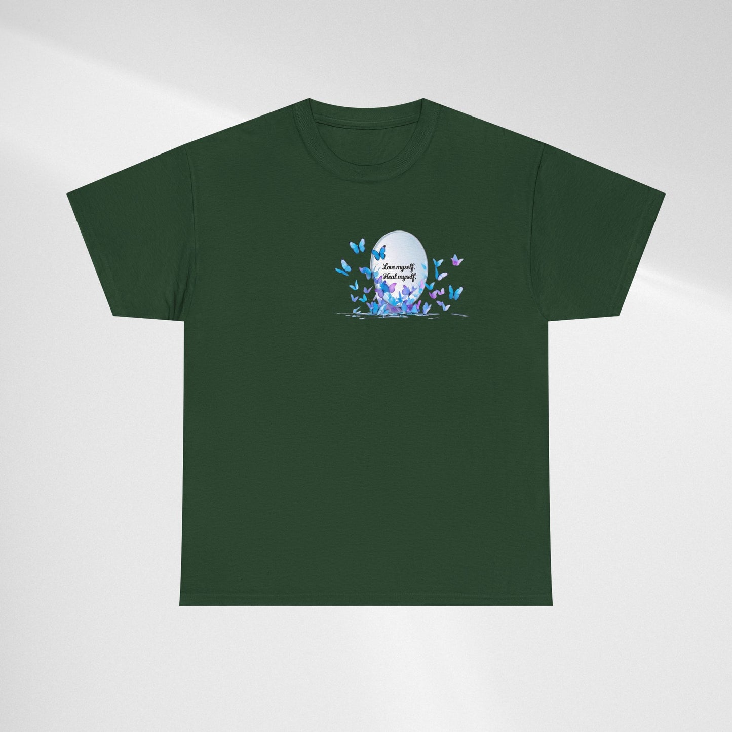 Butterfly Moon T-Shirt — "Strength Through Change" Inspirational Tee