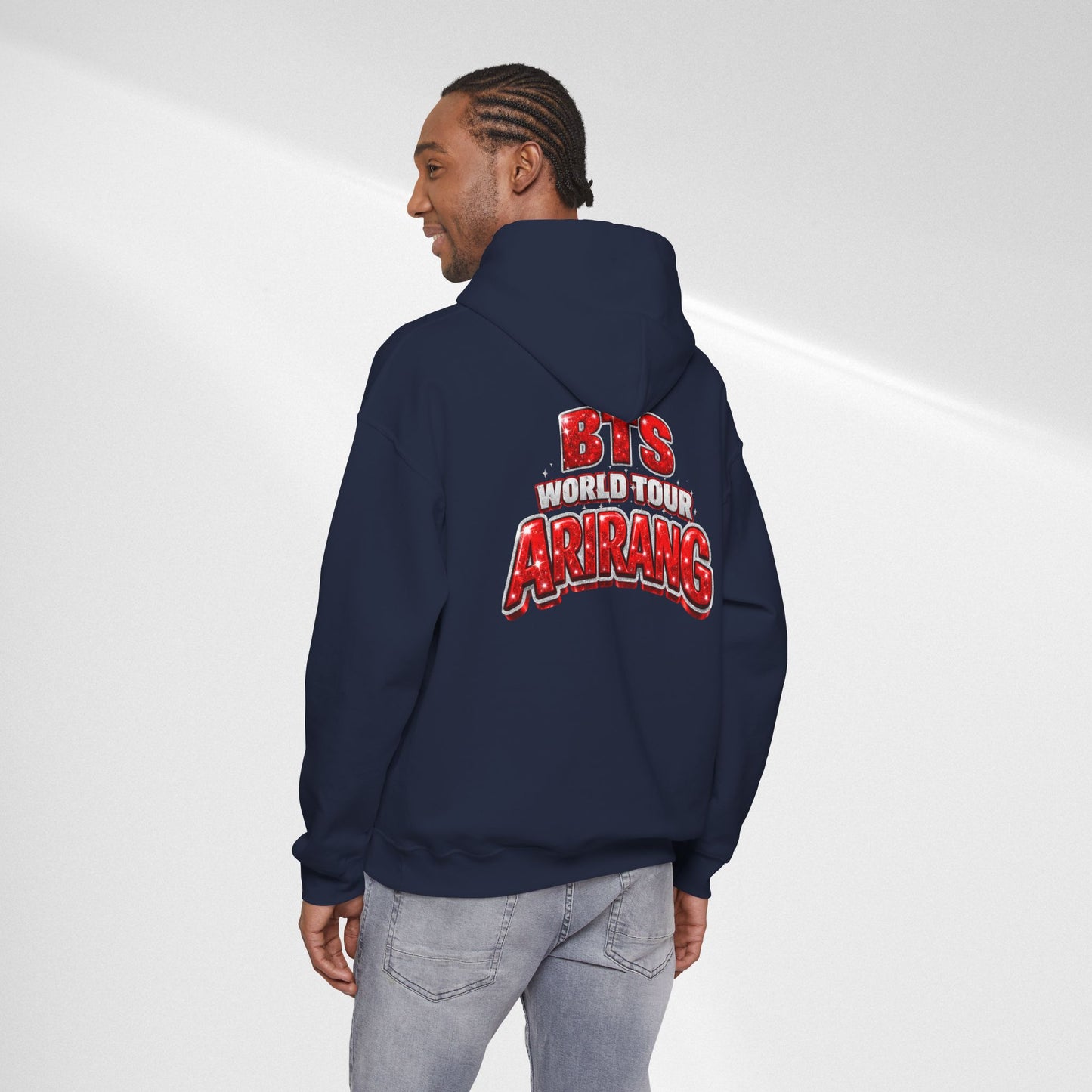 BTS World Tour "Arrang" Hoodie - Graphic K-Pop Concert Pullover
