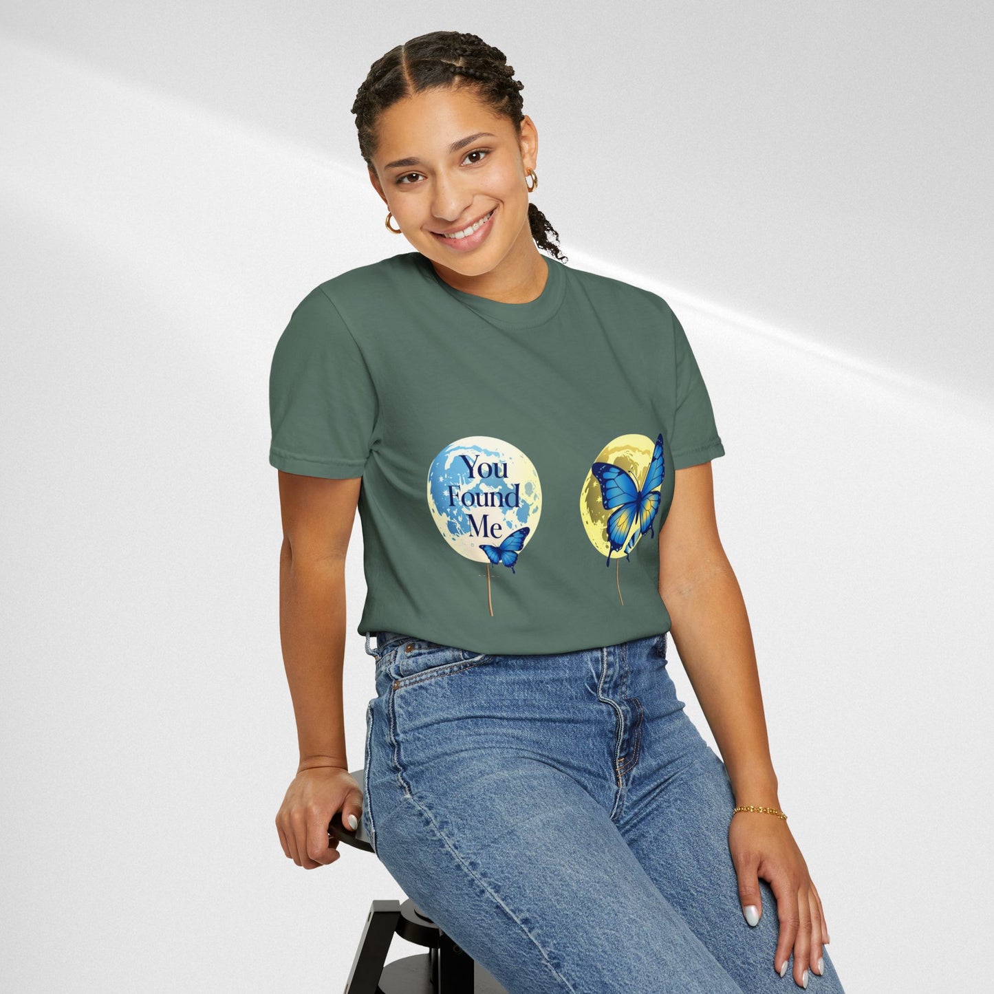Butterfly "You Found Me" Graphic T-Shirt