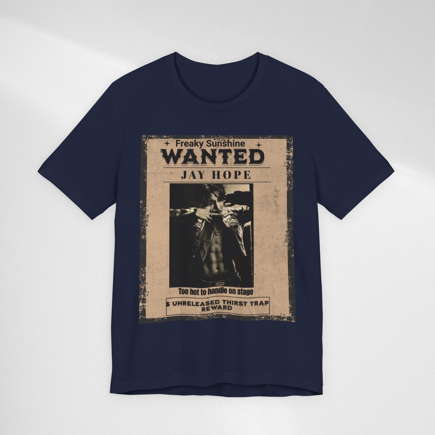 Wanted Poster Jay Hope T-Shirt — Vintage Western Graphic Tee