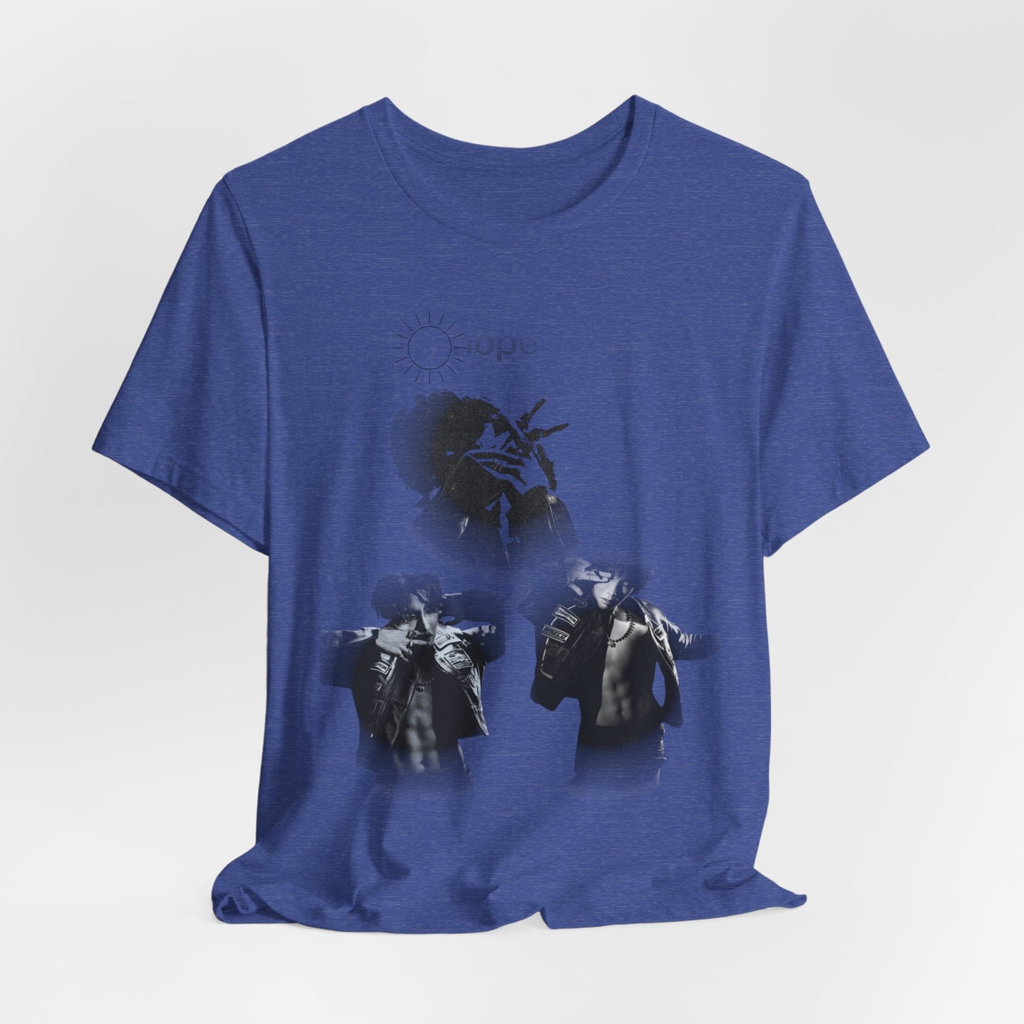 J hope Graphic Tee — Moody Monochrome Portraits