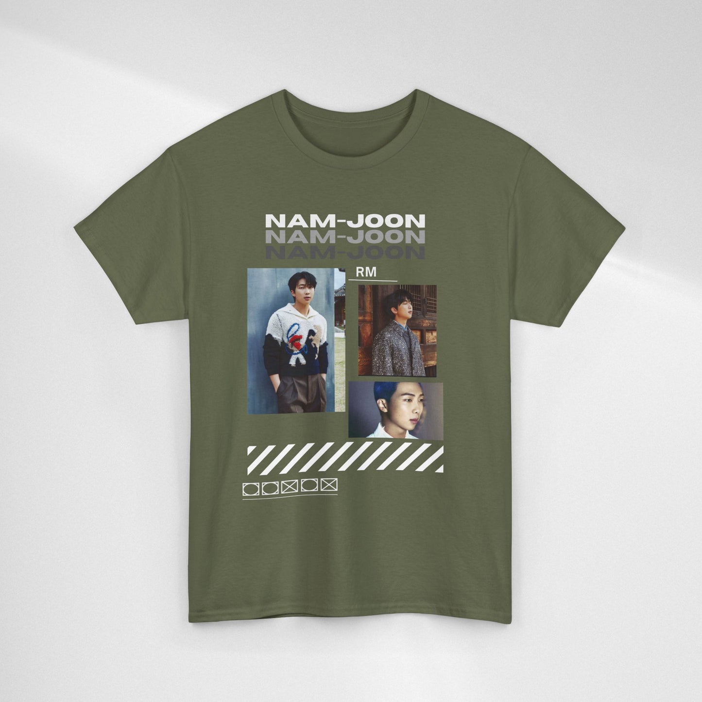 RM (Nam-Joon) Photo Collage K-Pop Graphic Tee