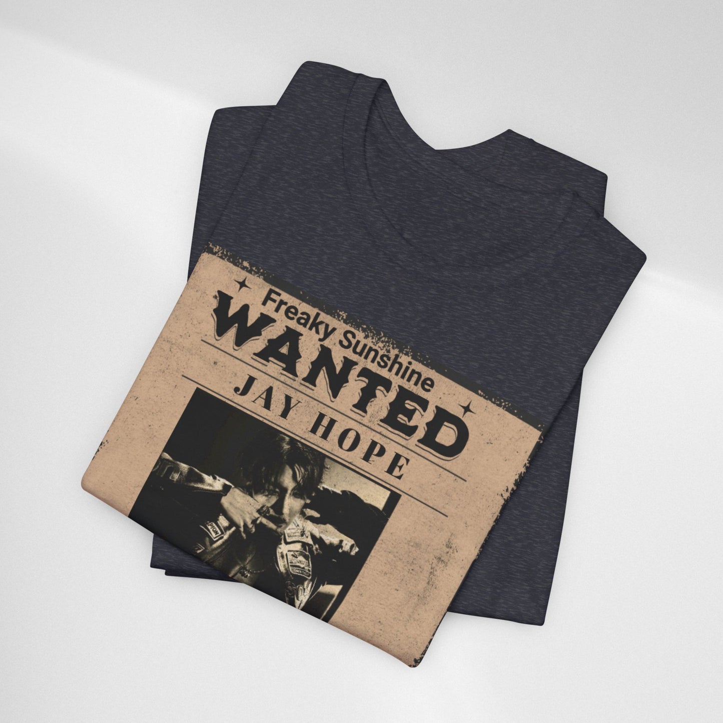 Wanted Poster Jay Hope T-Shirt — Vintage Western Graphic Tee