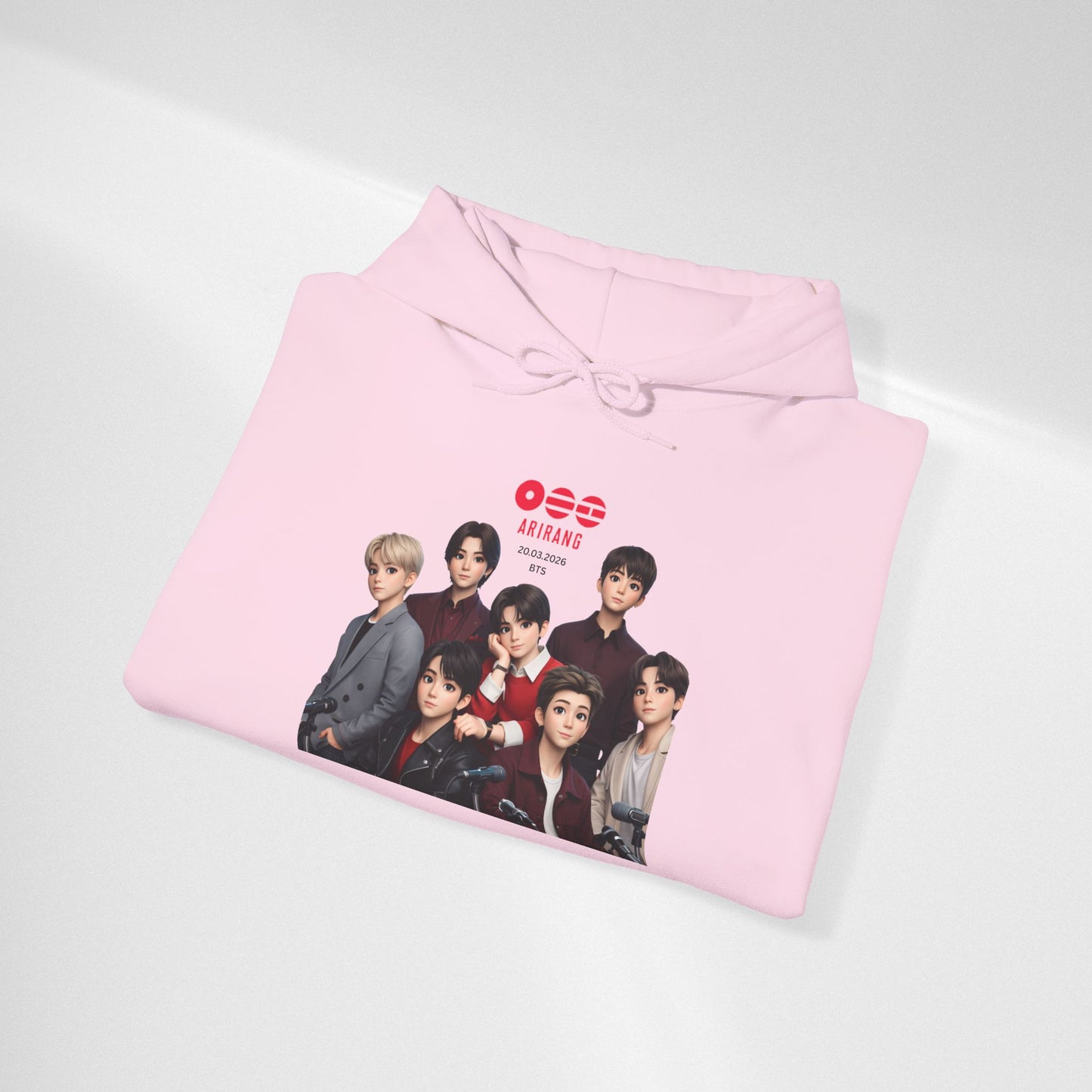 BTS Group Photo Hoodie – Korean Boy Band Pullover