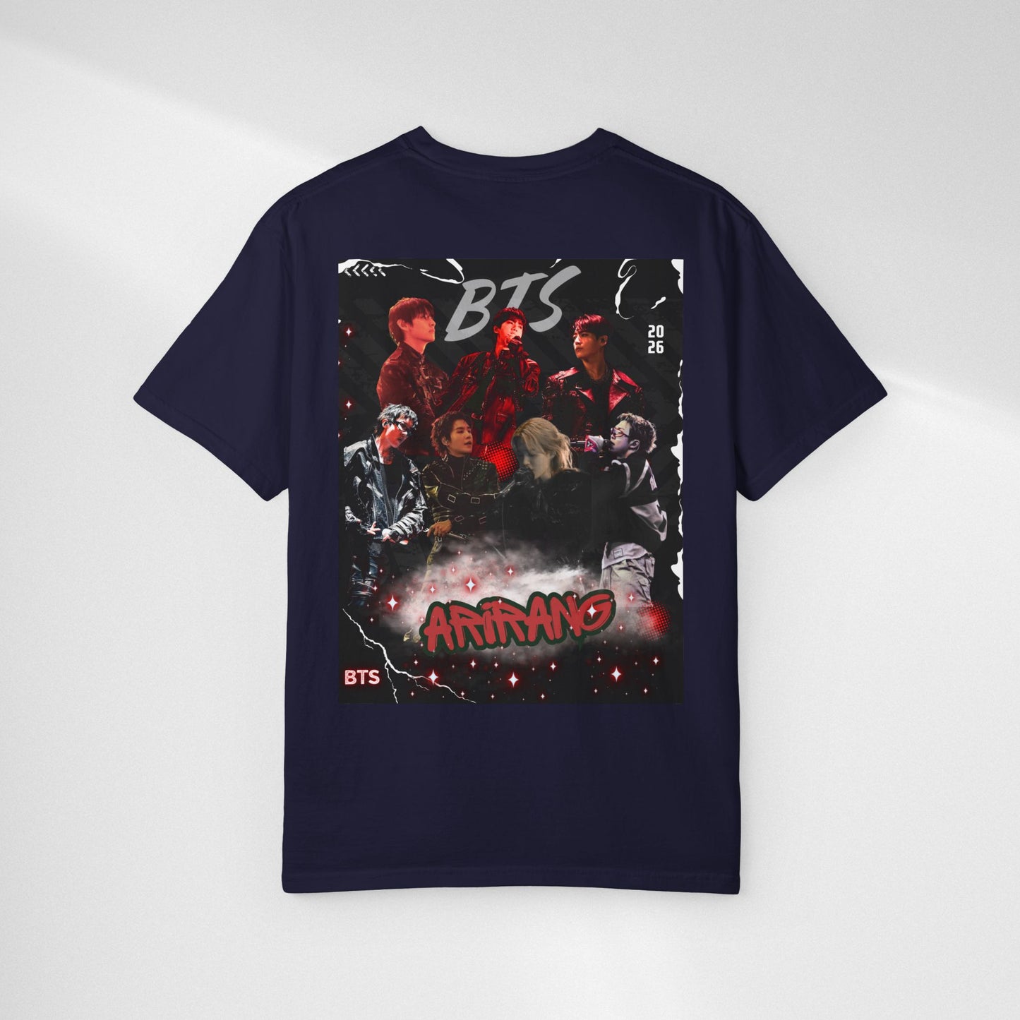 BTS ARIRANG Graphic T-Shirt — "Arirang" BTS Style Concert Tee