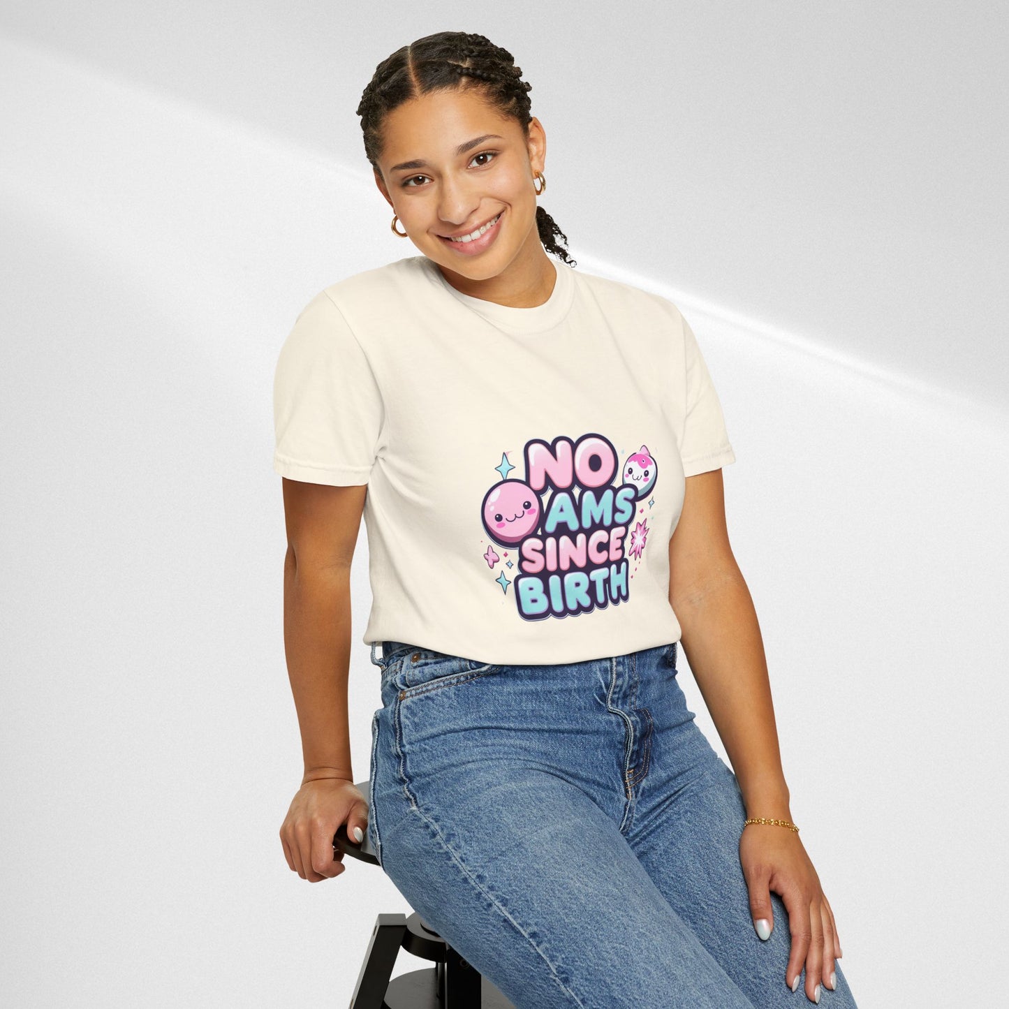 No JAMs Since Birth T-Shirt — Cute Kawaii 'No JAMs Since Birth' Graphic Tee