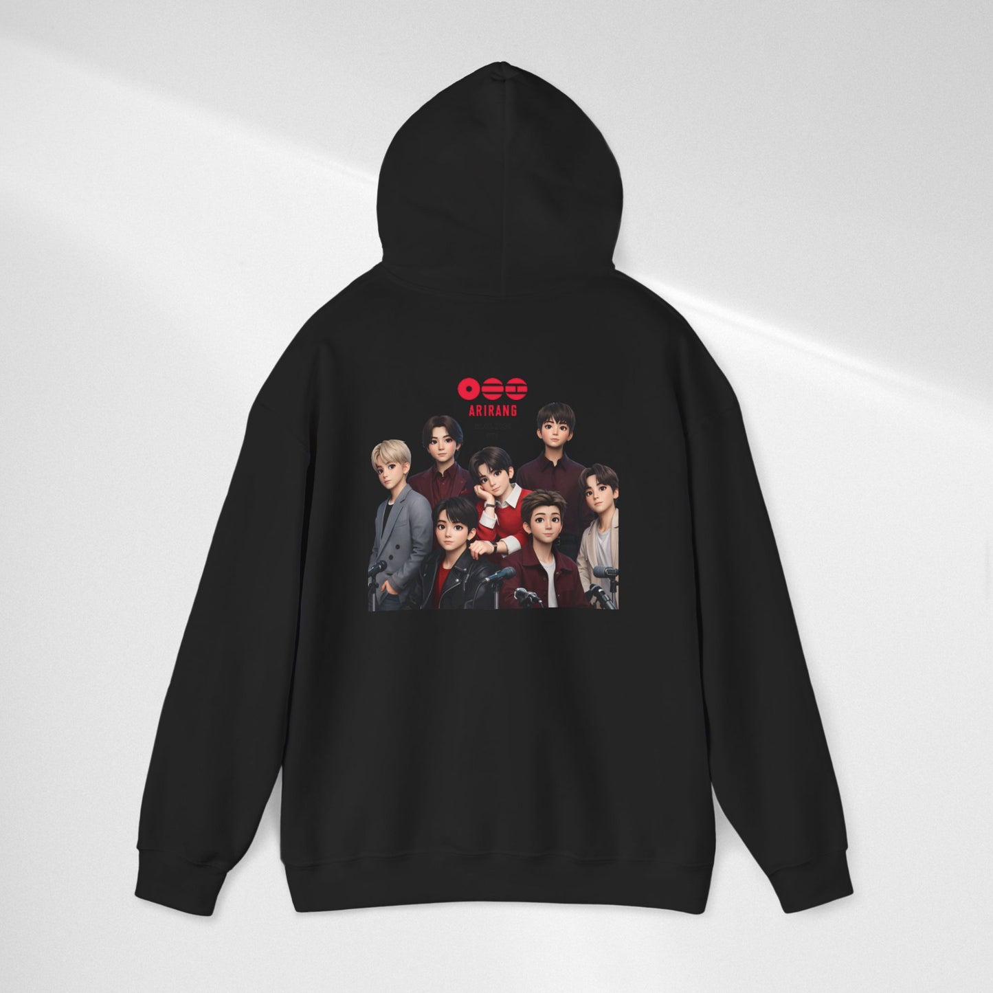 BTS Group Photo Hoodie – Korean Boy Band Pullover