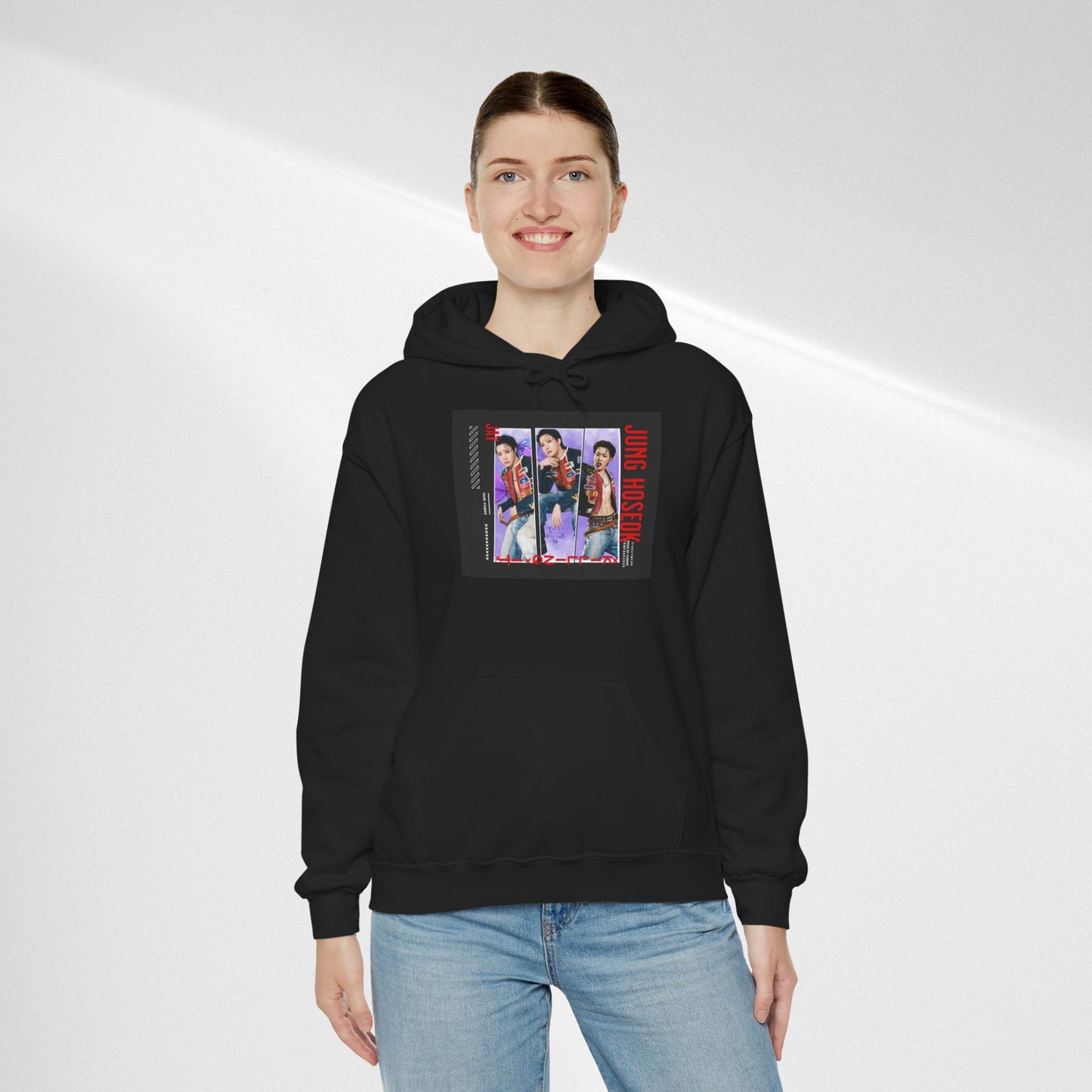 JHOPE Retro Band Photo Hoodie — Vintage Concert Graphic Pullover