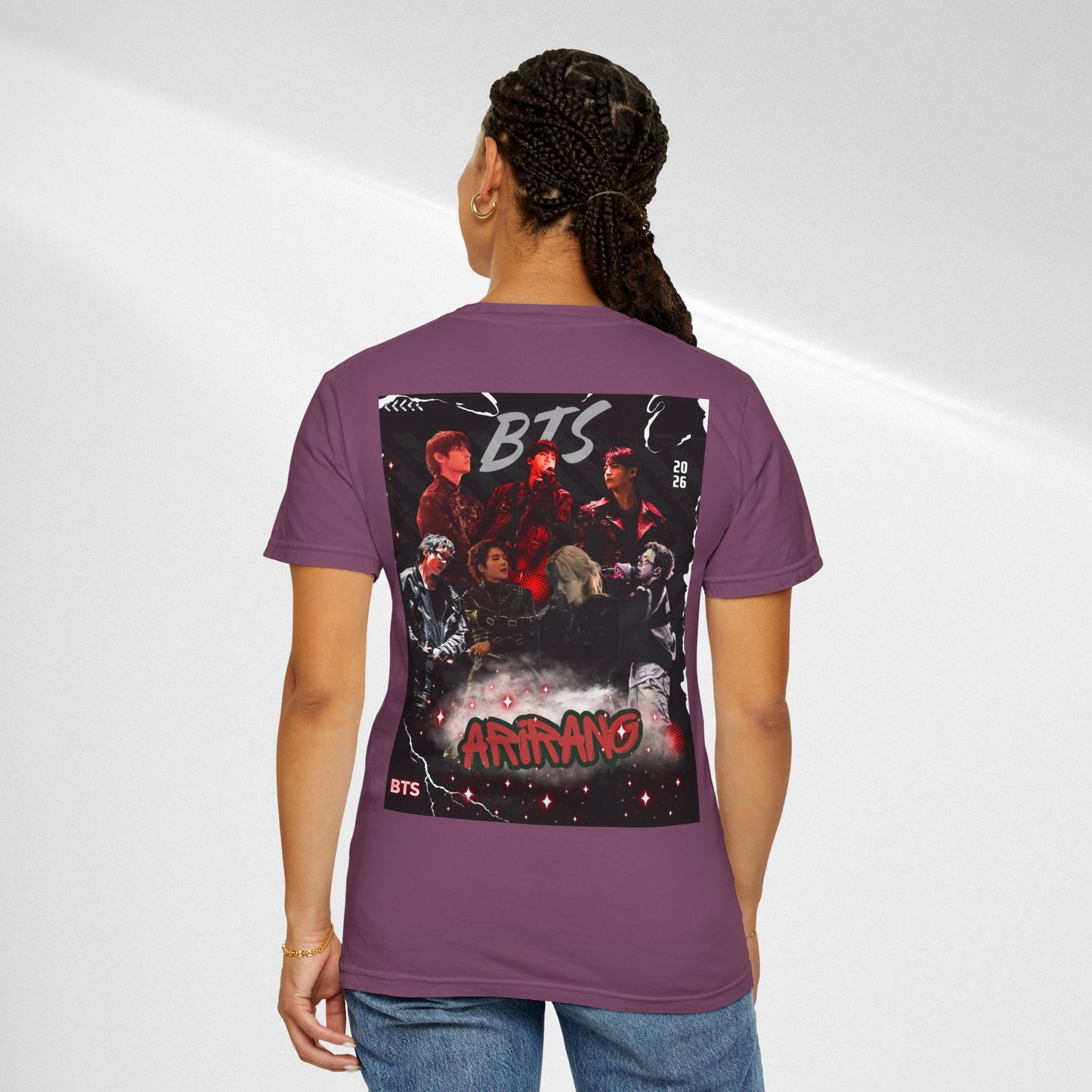 BTS ARIRANG Graphic T-Shirt — "Arirang" BTS Style Concert Tee
