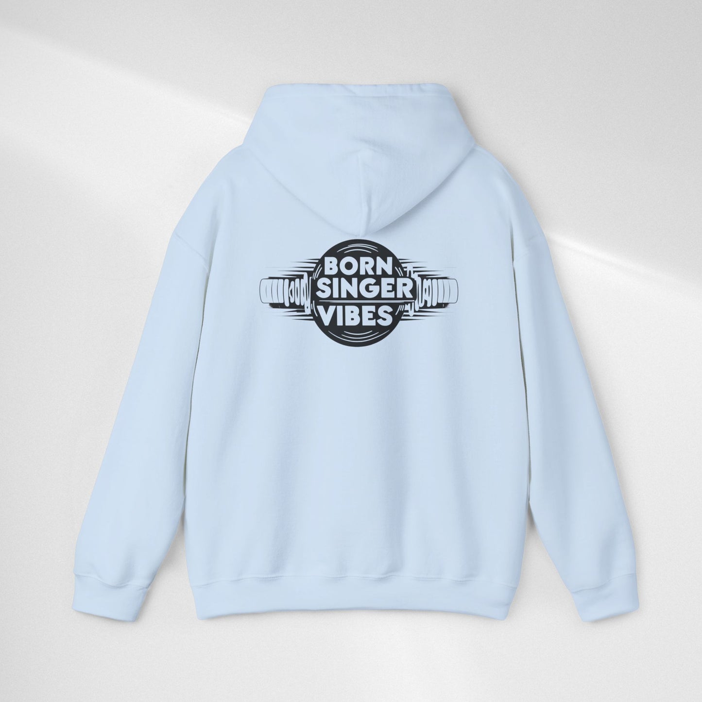 Hoodie - Born Singer Vibes Graphic Pullover