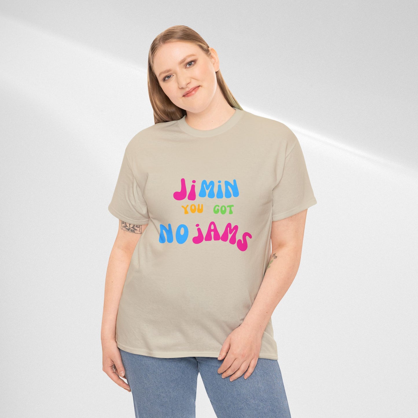 Jimin You Got No Jams T-Shirt — Colorful K-Pop Fan Tee