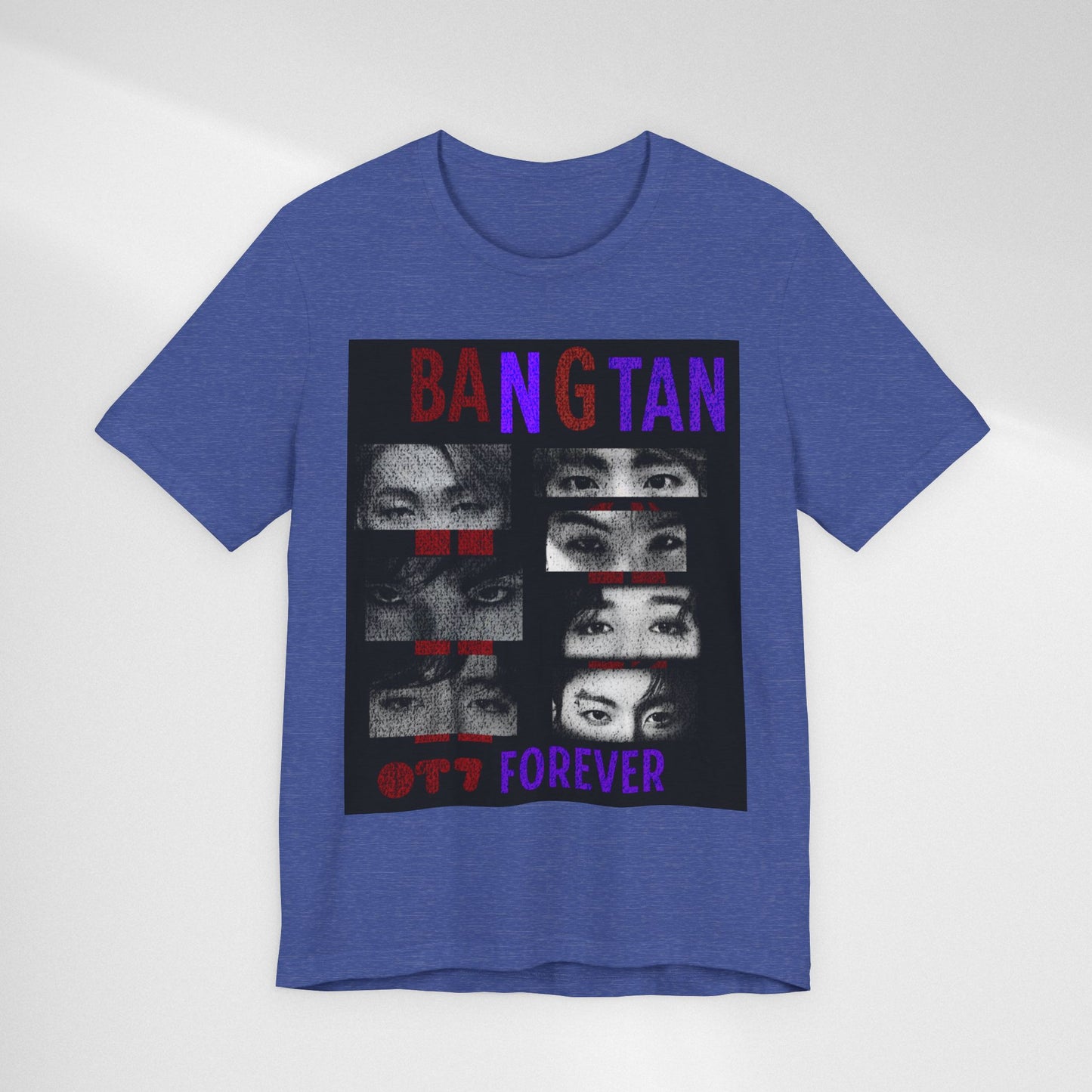 Bangtan Forever BTS Eyes Graphic Tee – K‑Pop Fan Shirt