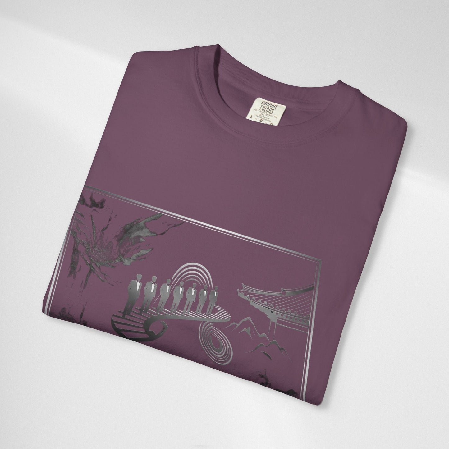 BTS Arirang Graphic T-Shirt — Korean Folklore Illustration Tee