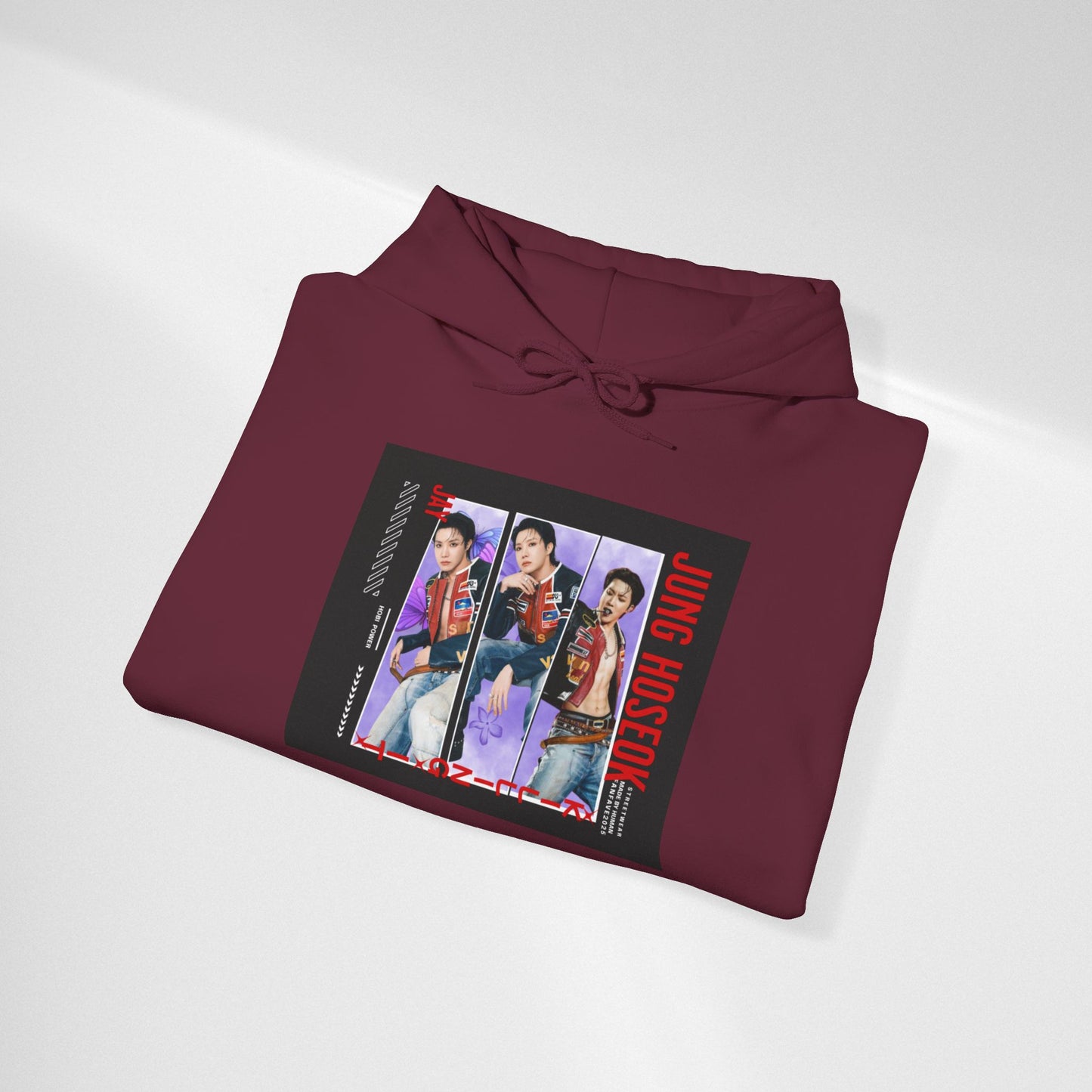 JHOPE Retro Band Photo Hoodie — Vintage Concert Graphic Pullover