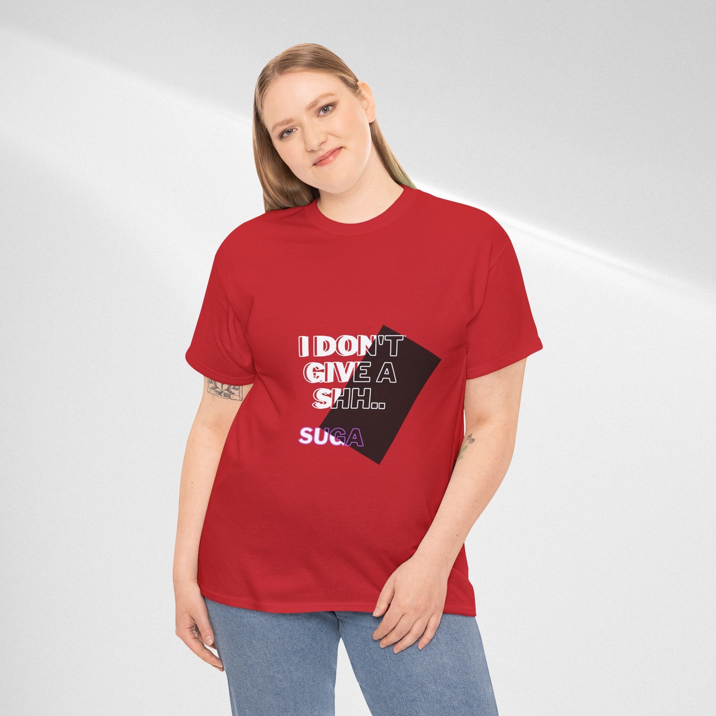 I Don't Give a Shh Tee — Bold Graphic Statement T‑Shirt