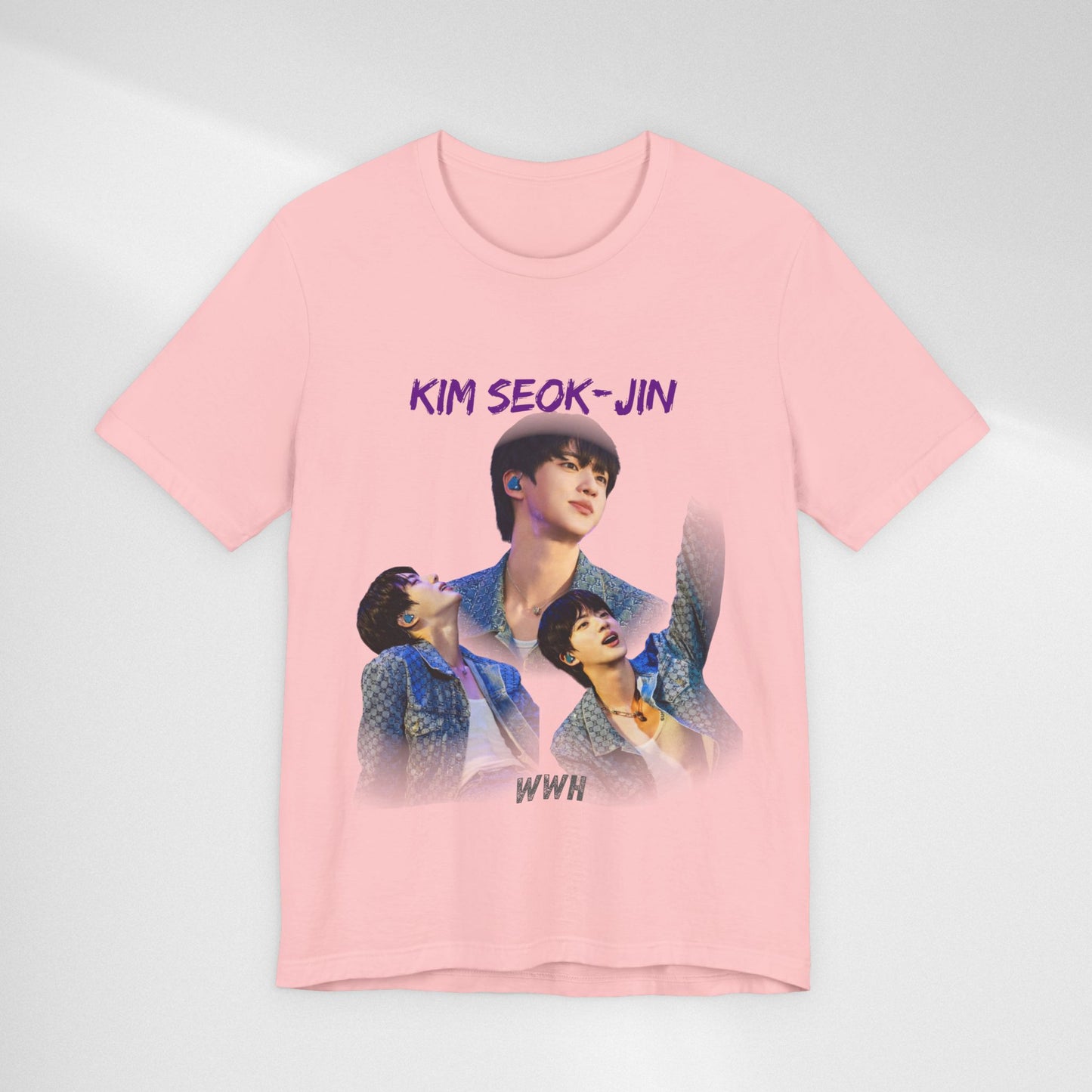 K-Pop Idol Photo Tee — 'Kim Seok-Jin' Graphic T-Shirt