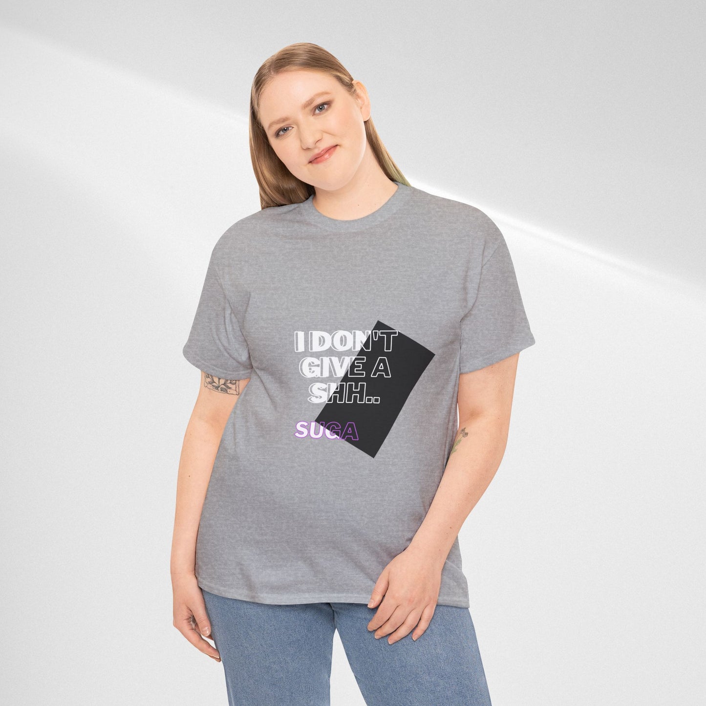 I Don't Give a Shh Tee — Bold Graphic Statement T‑Shirt