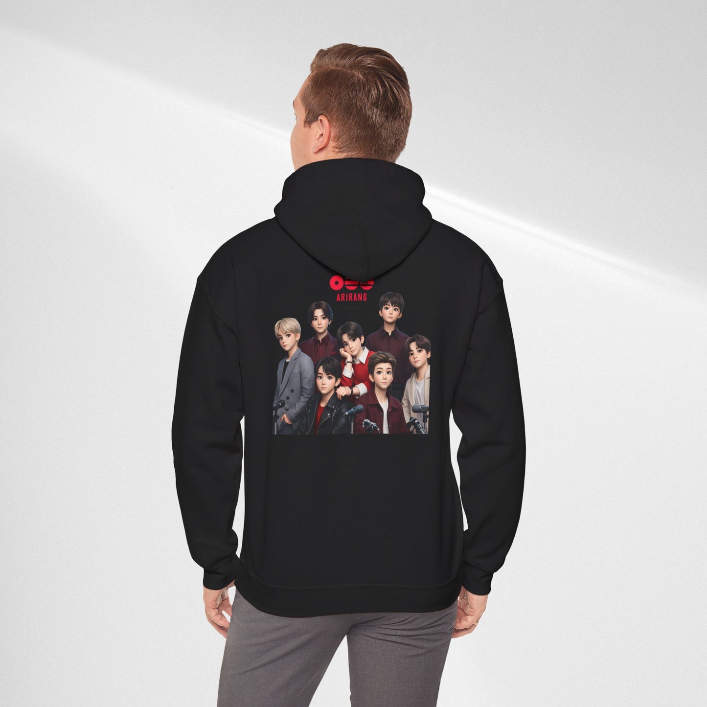 BTS Group Photo Hoodie – Korean Boy Band Pullover
