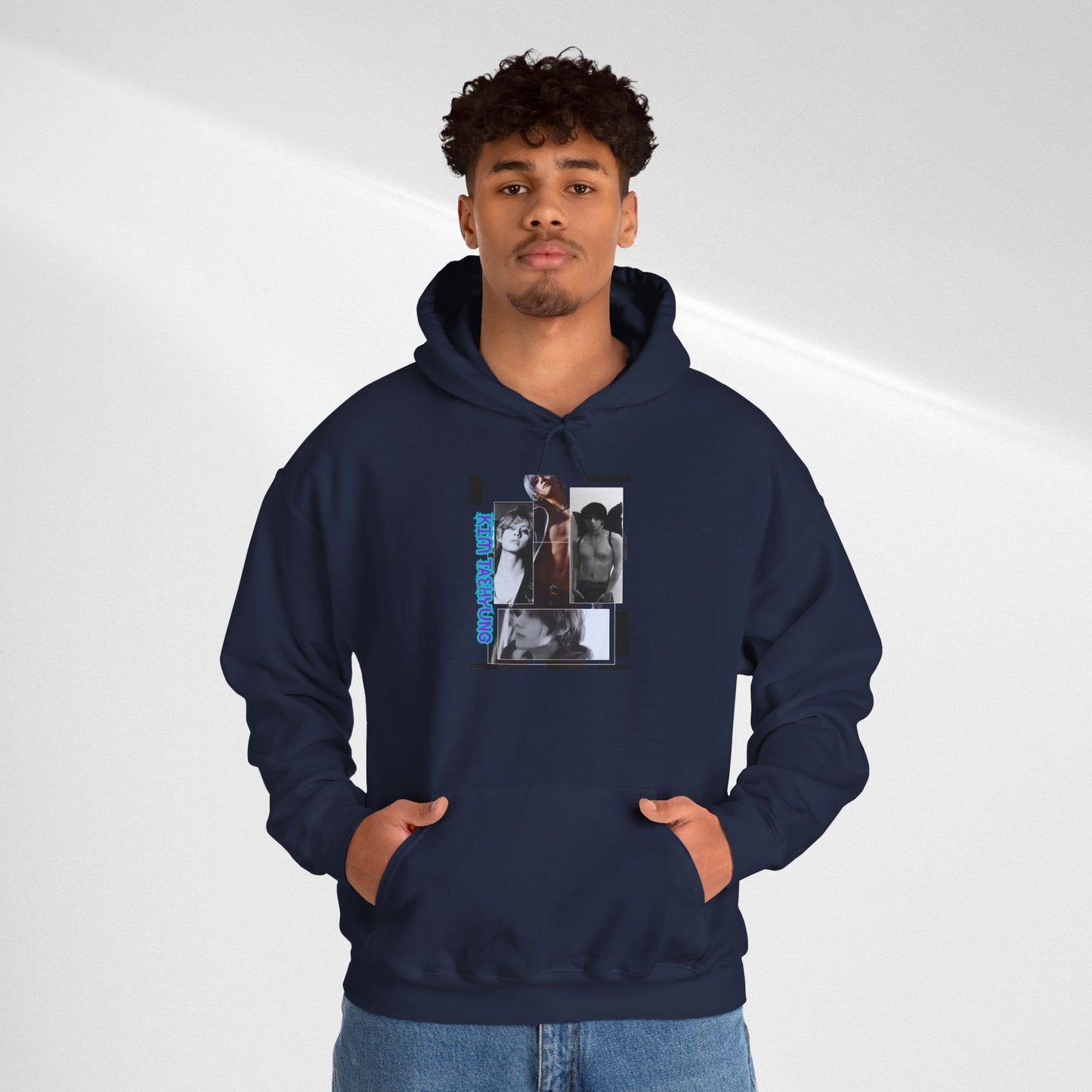 TAE Hoodie — Graphic Photo Collage 'Goth Romance' Streetwear Pullover
