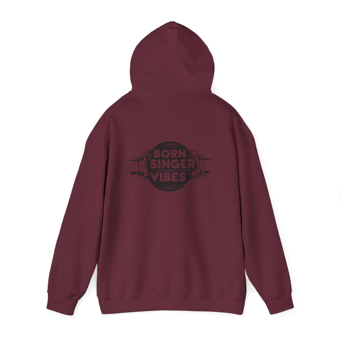 Hoodie - Born Singer Vibes Graphic Pullover